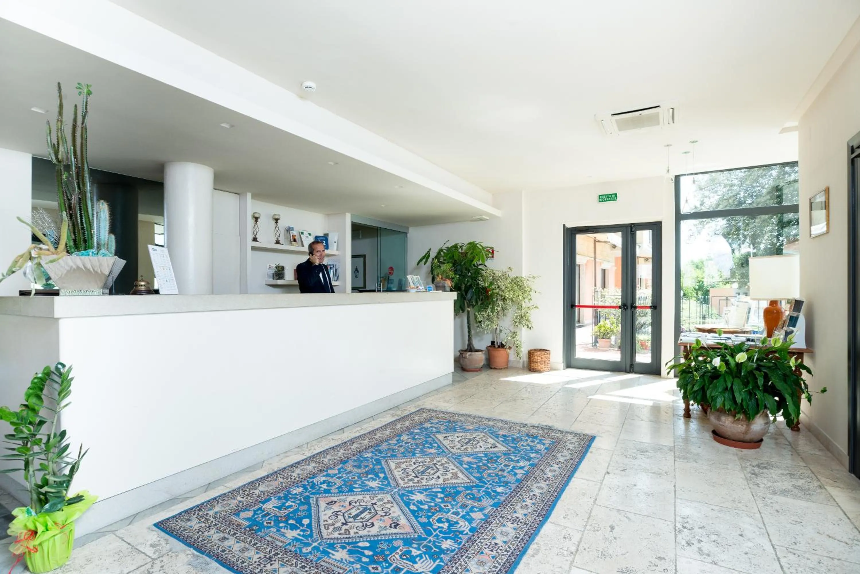 Staff in Terra Umbra Hotel