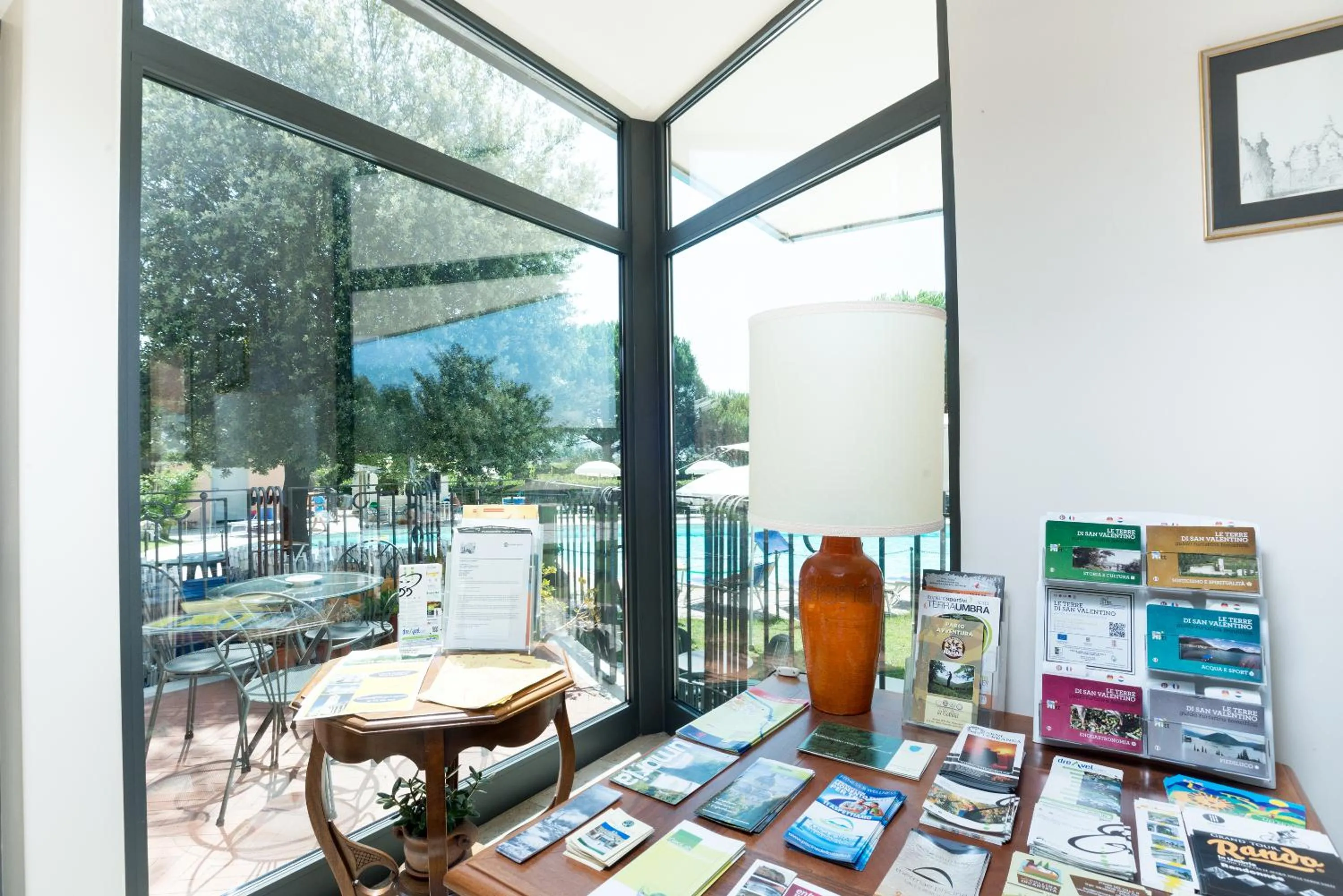 Lobby or reception in Terra Umbra Hotel