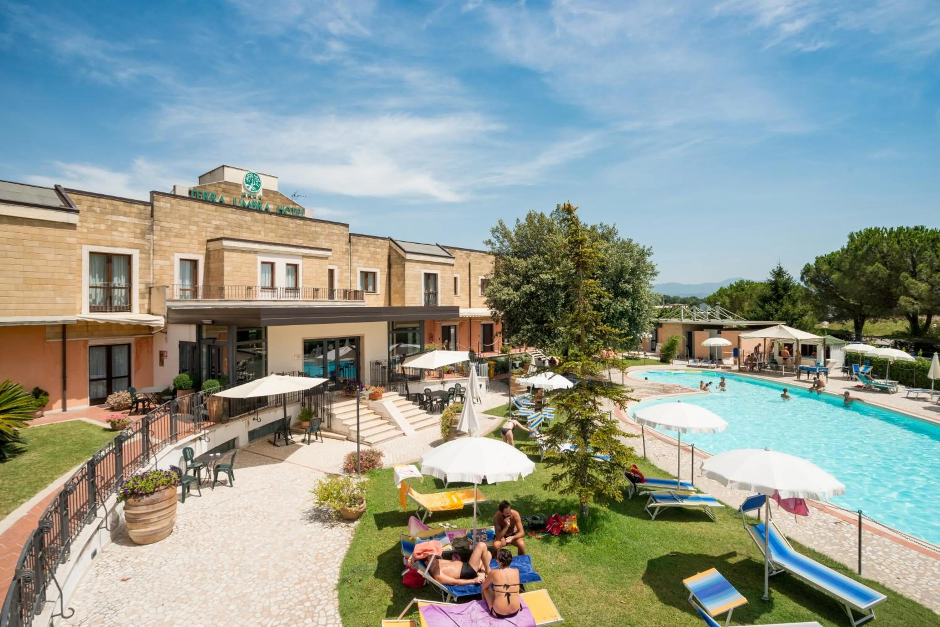 Facade/entrance in Terra Umbra Hotel