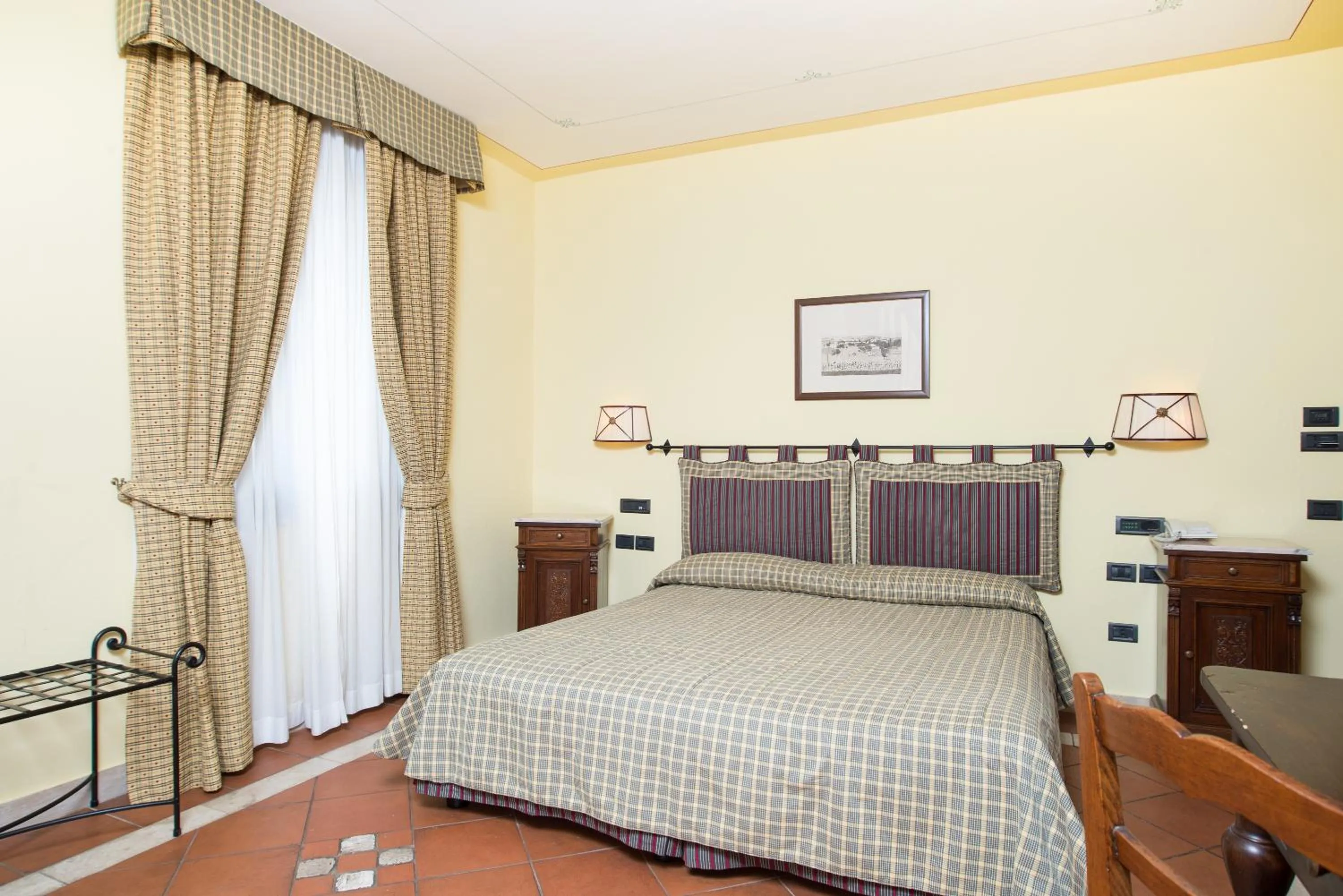 Bed in Terra Umbra Hotel