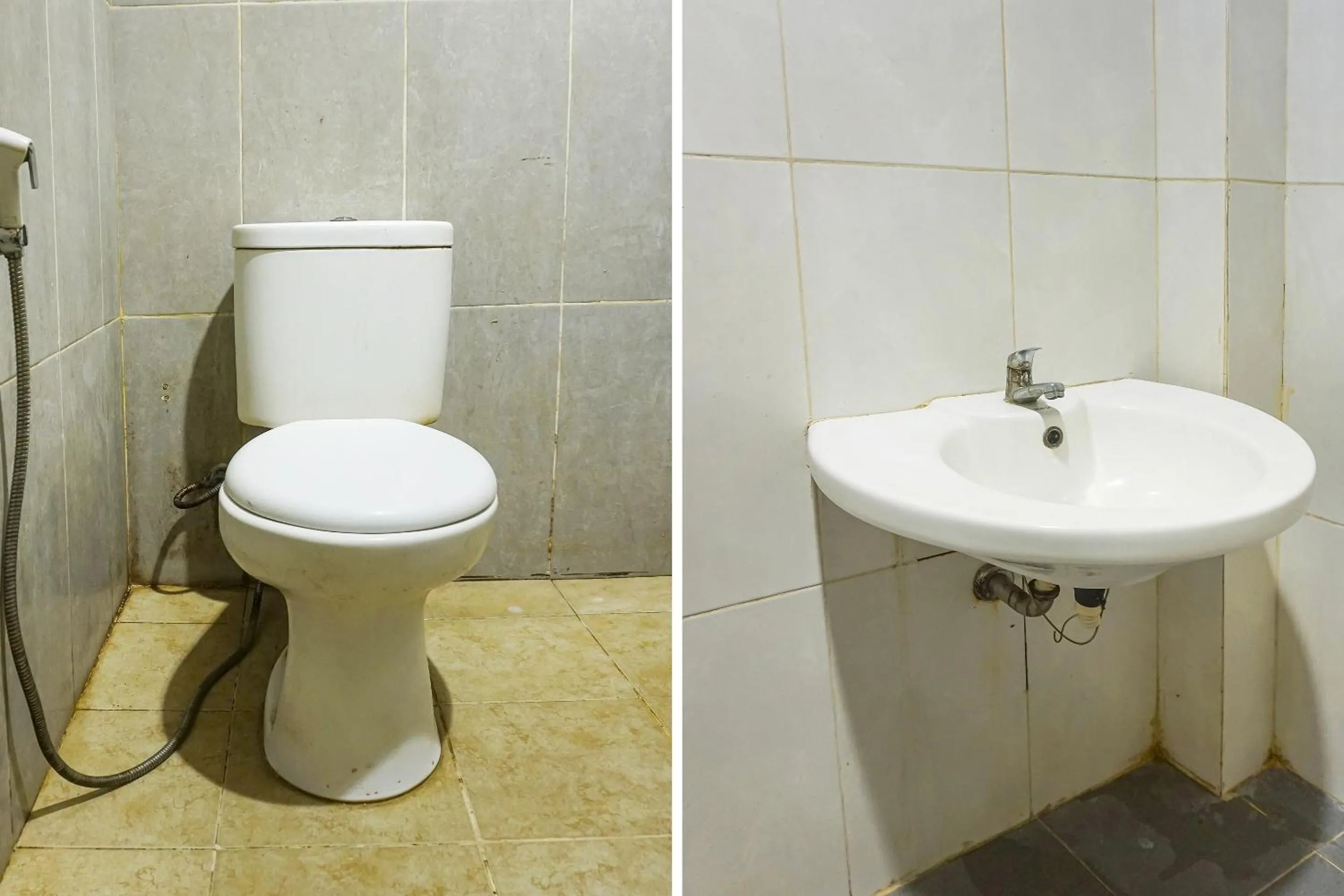 Bathroom in Hotel O Kos'ta Homestay Makassar