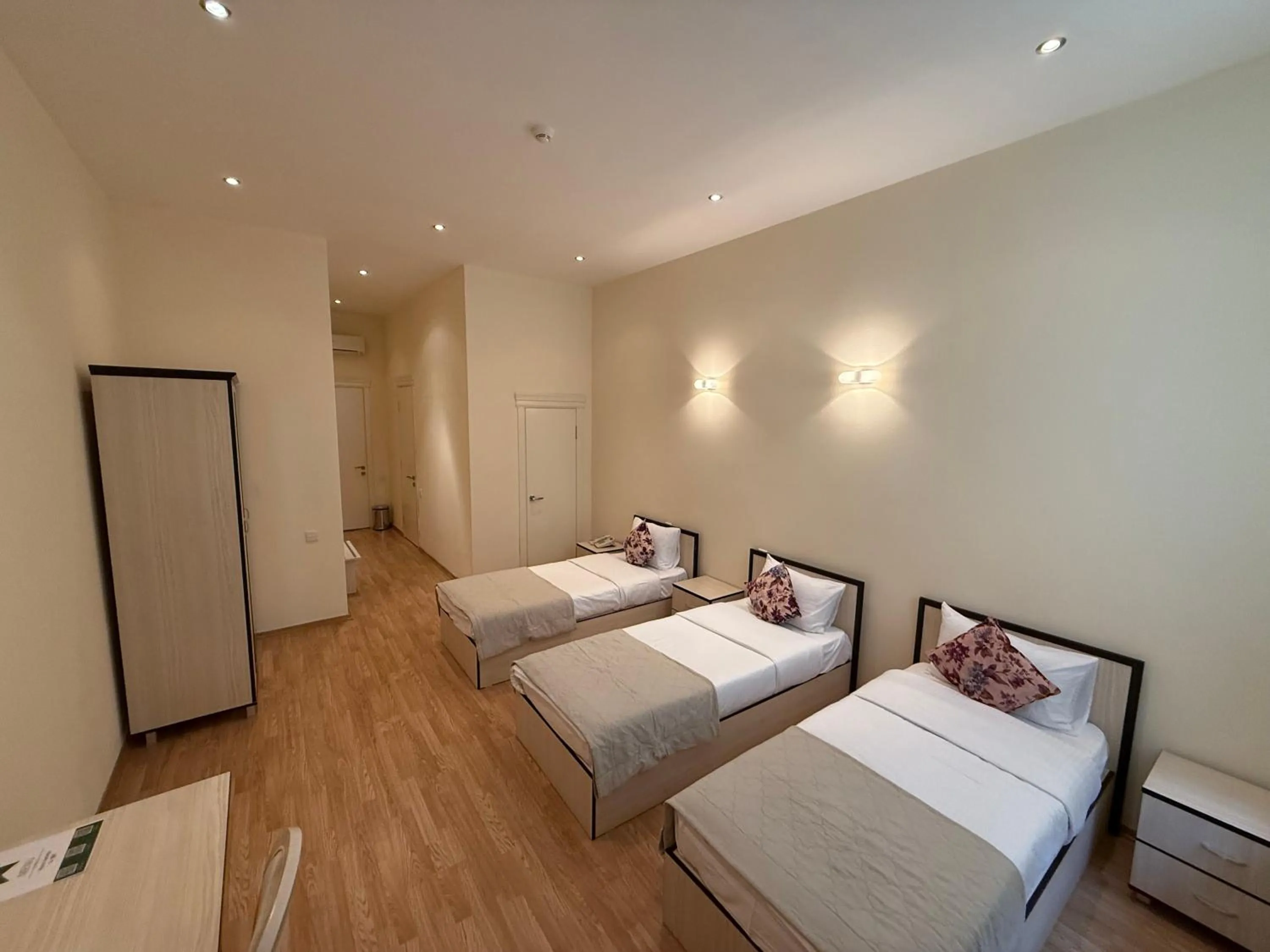 Bed in Chukhur Gabala Museum Hotel