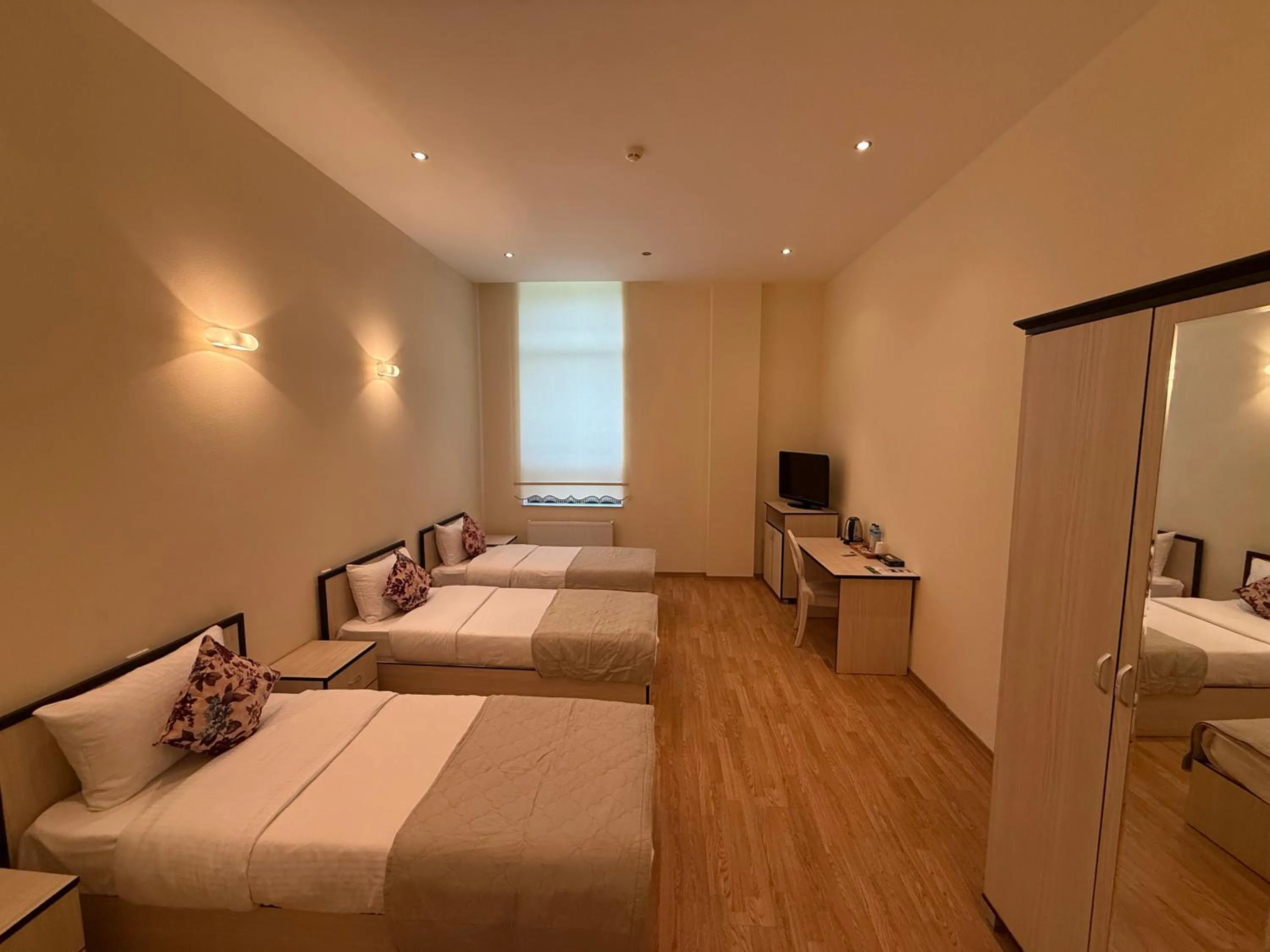 Bed in Chukhur Gabala Museum Hotel