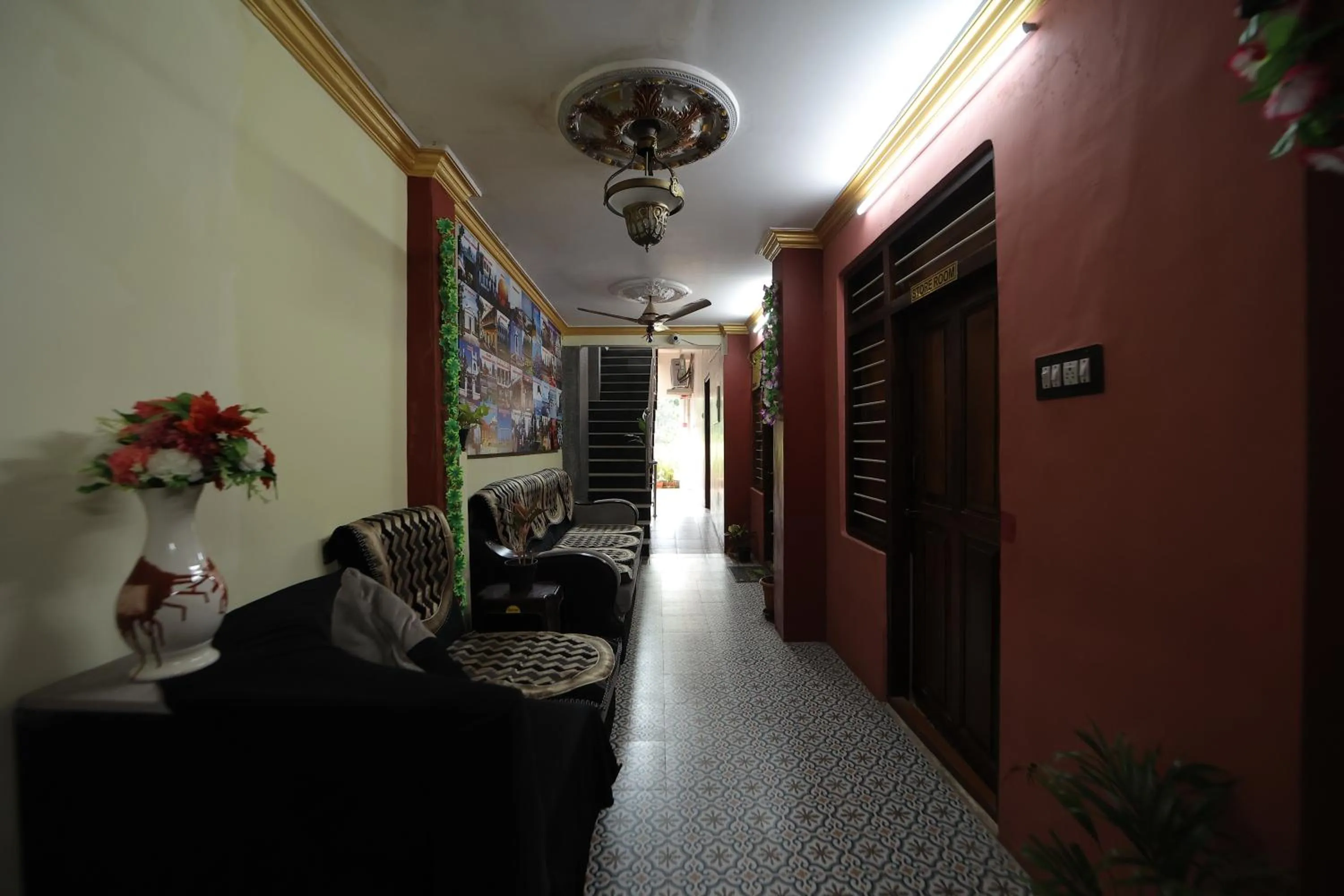 Seating area in French Breeze Residency