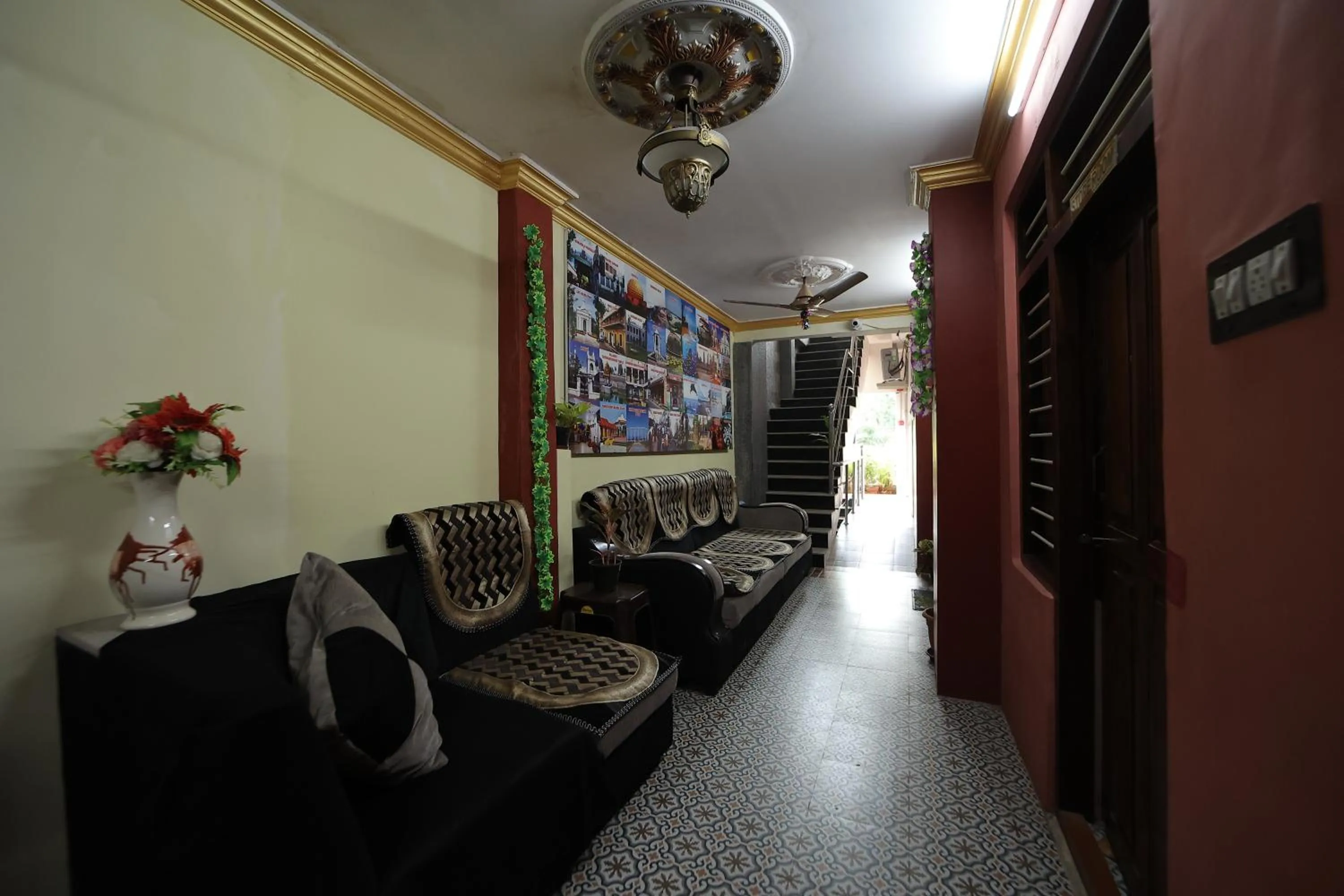 Living room in French Breeze Residency