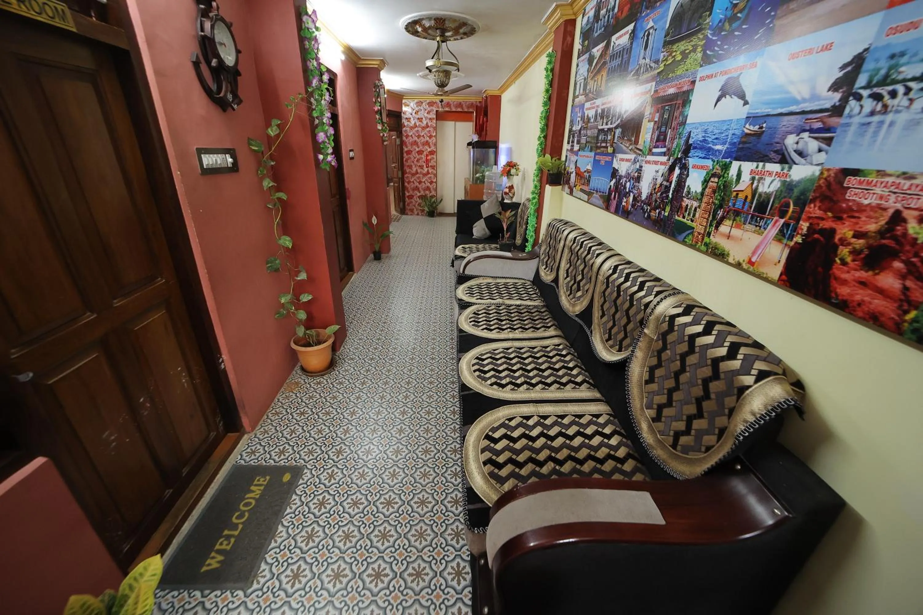 Living room in French Breeze Residency