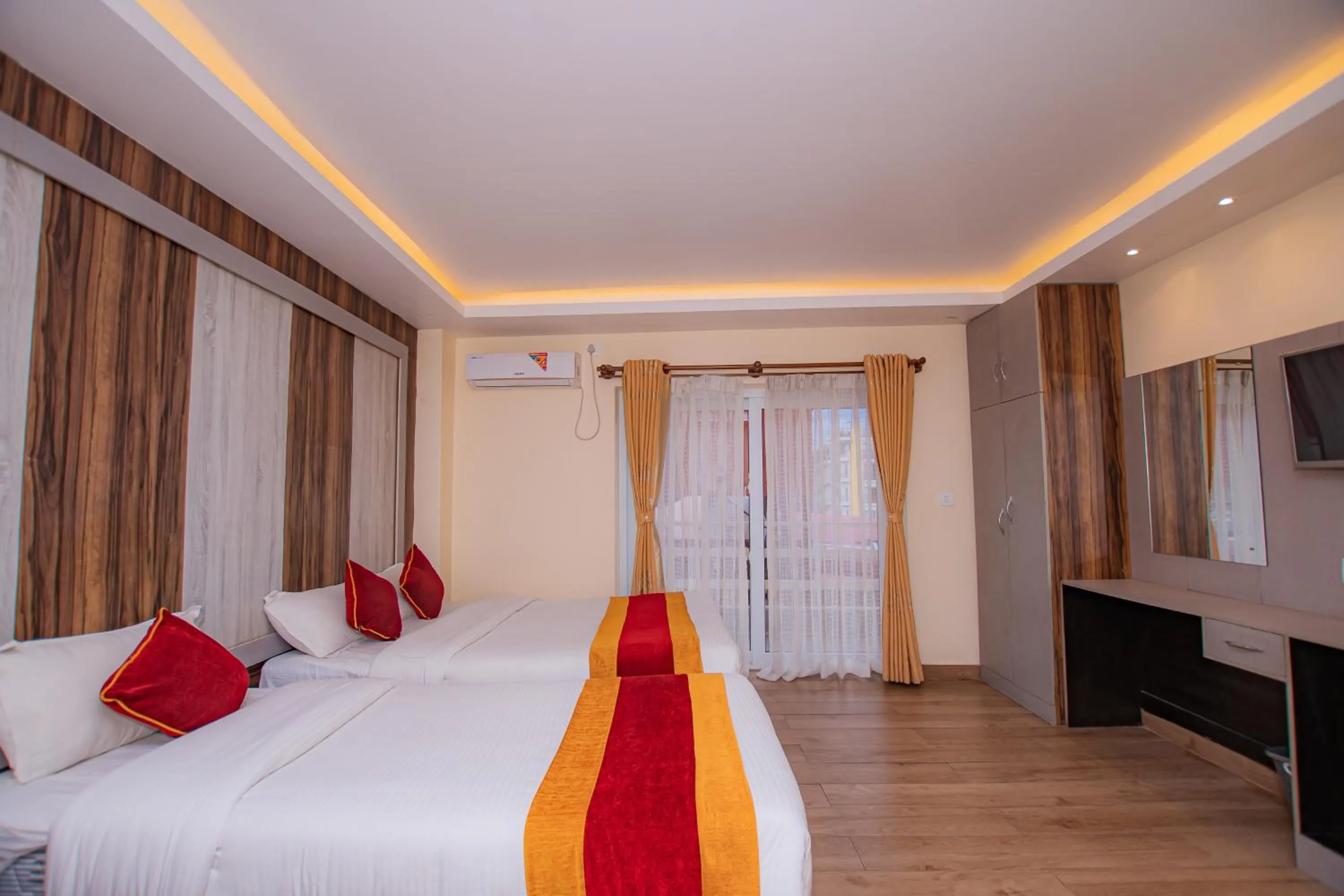 Communal lounge/ TV room in Hotel Murano