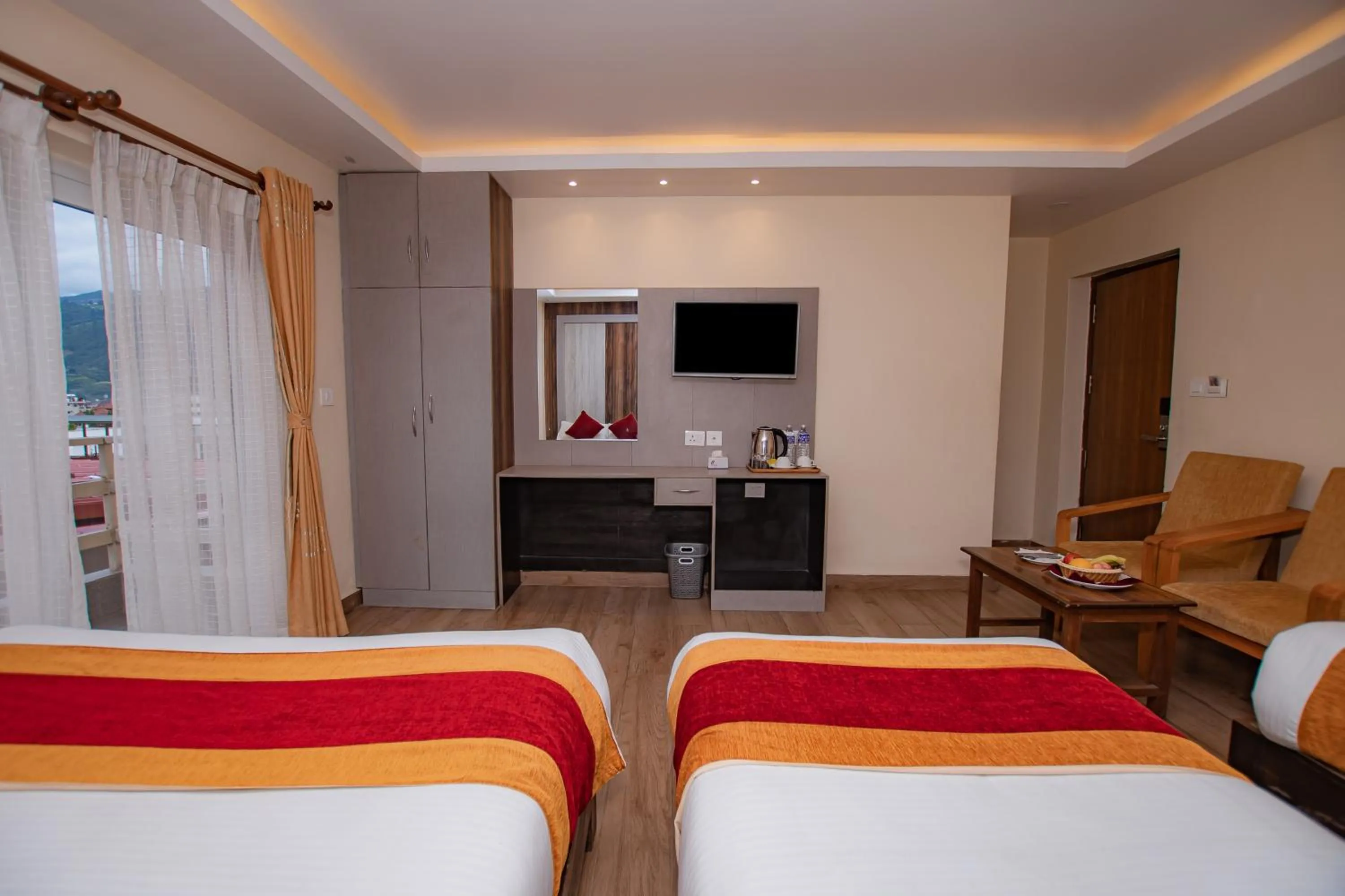 Communal lounge/ TV room in Hotel Murano