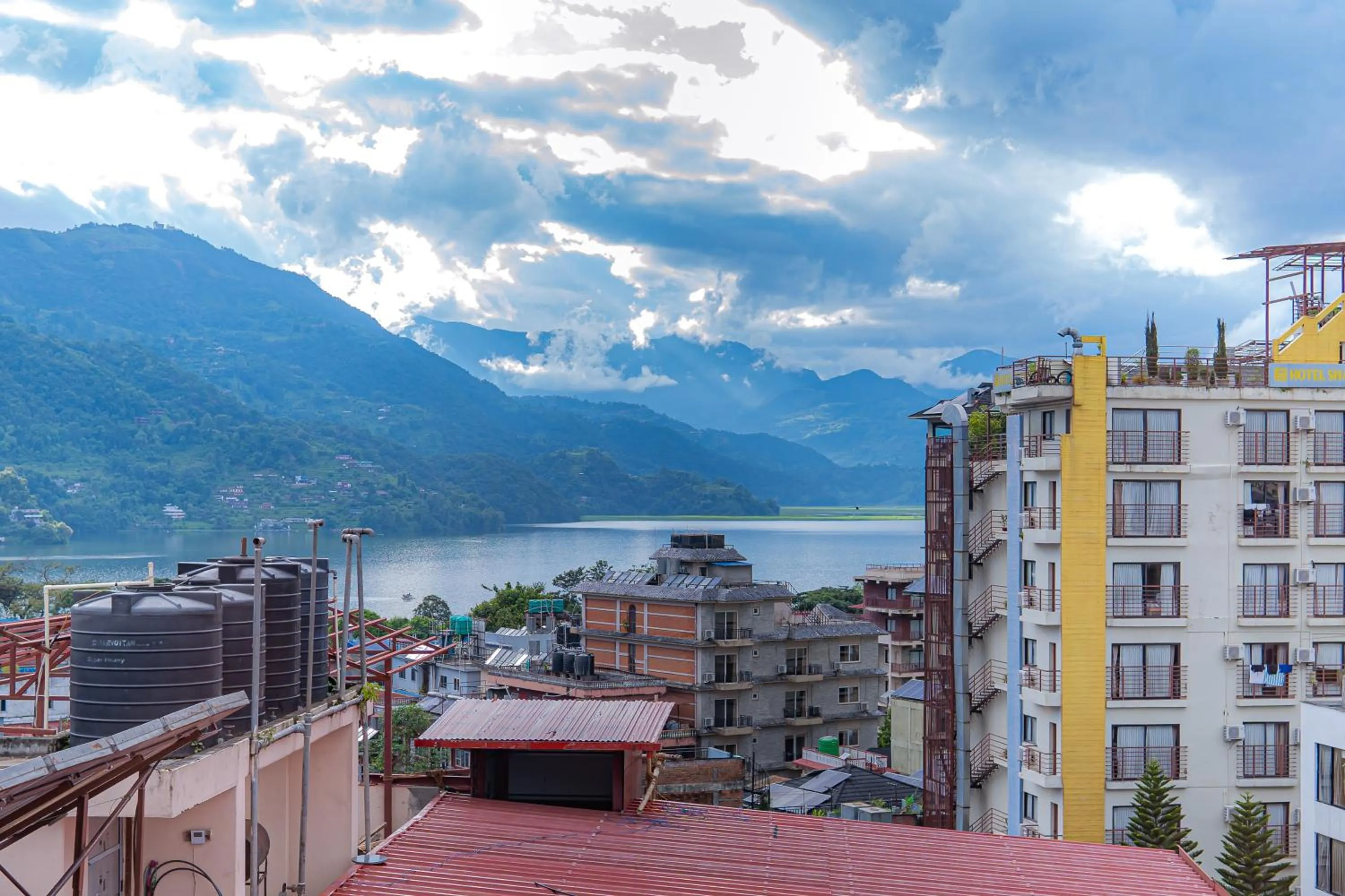 Natural landscape in Hotel Murano