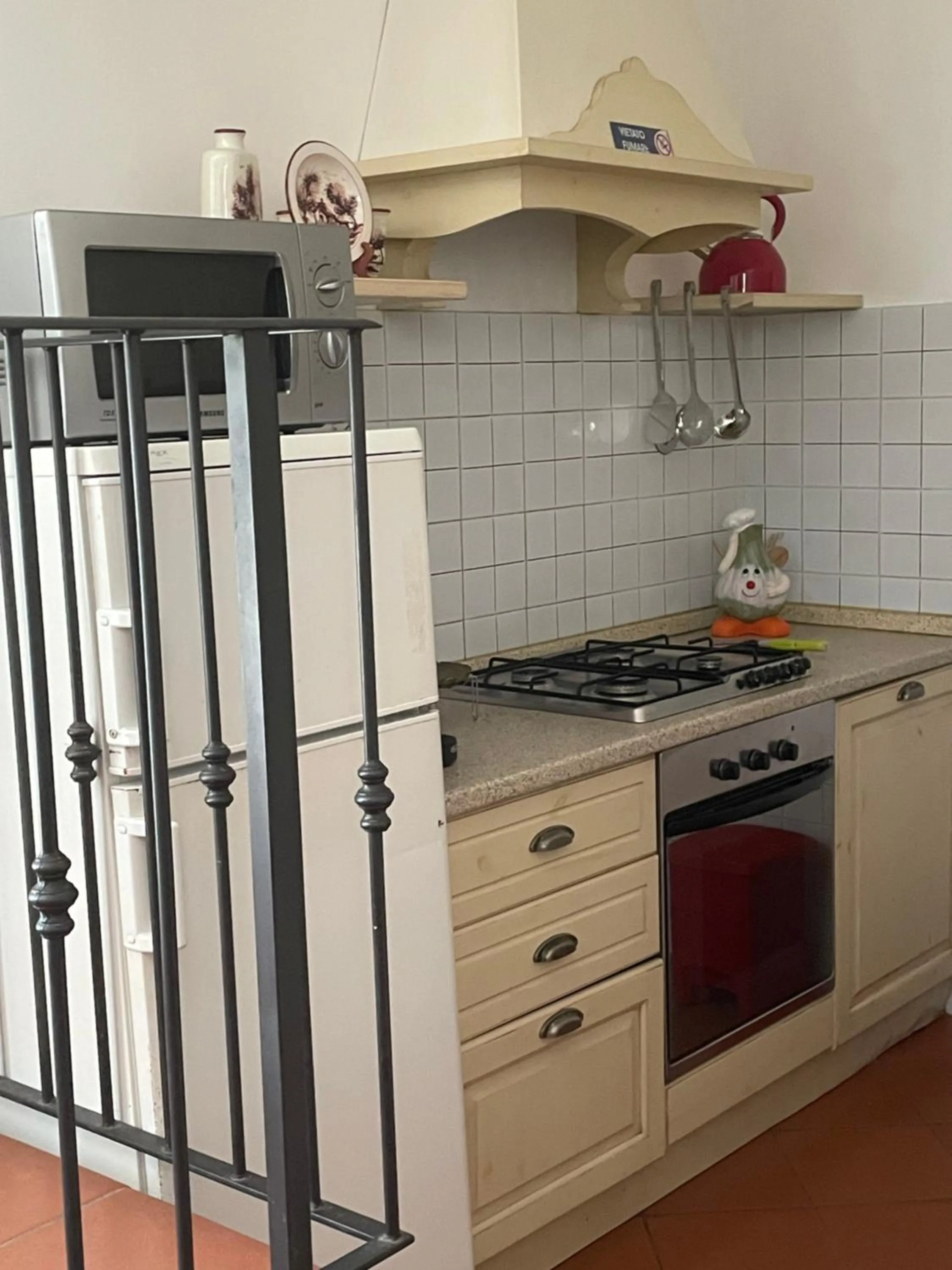 Kitchen or kitchenette in Le Casacce Case per Vacanze