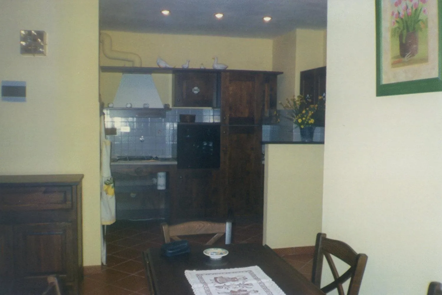 Kitchen or kitchenette in Le Casacce Case per Vacanze