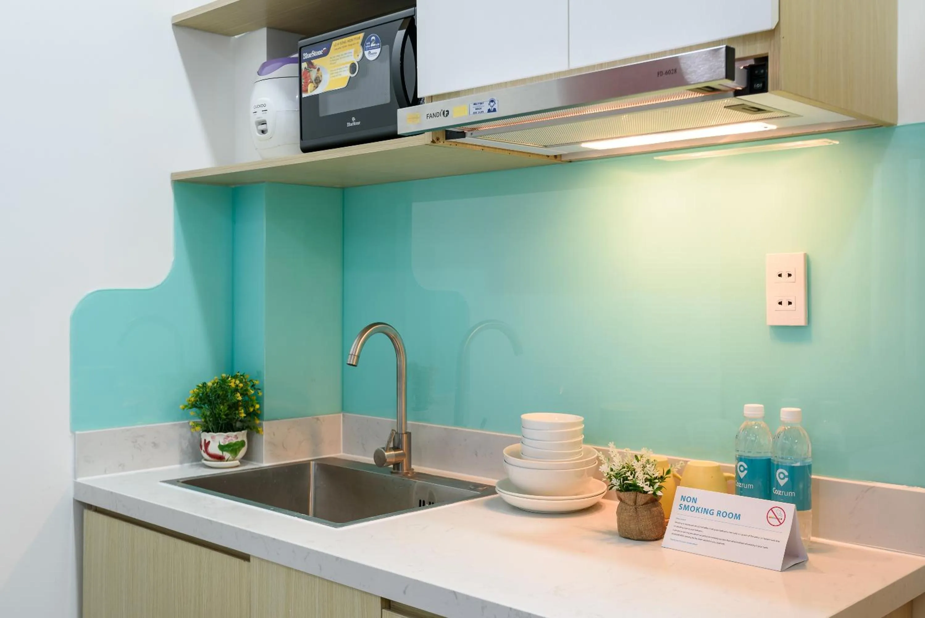 Kitchen or kitchenette in Cozrum Homes - Summer's House