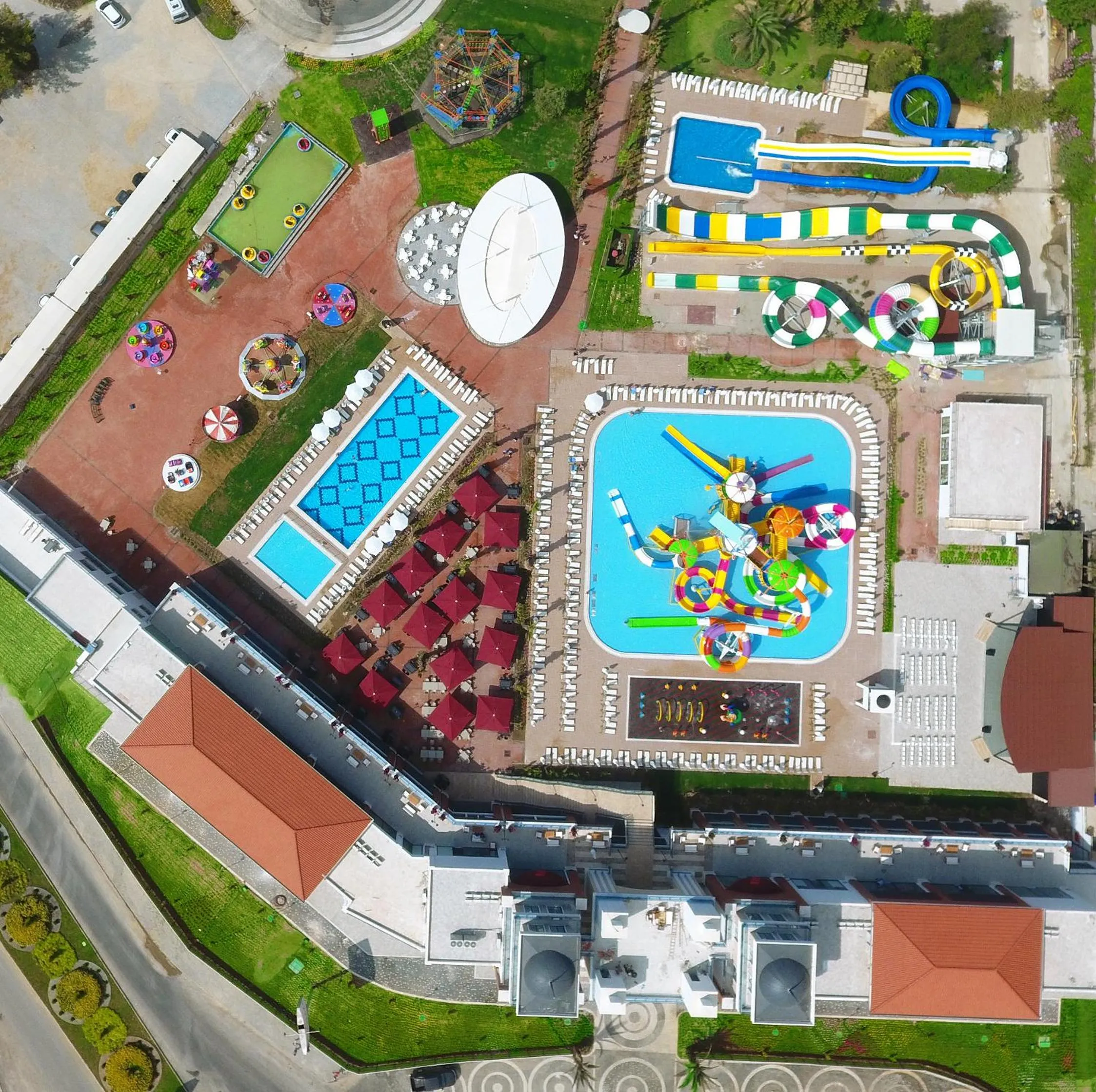 Bird's eye view in CLUB AQUA PLAZA