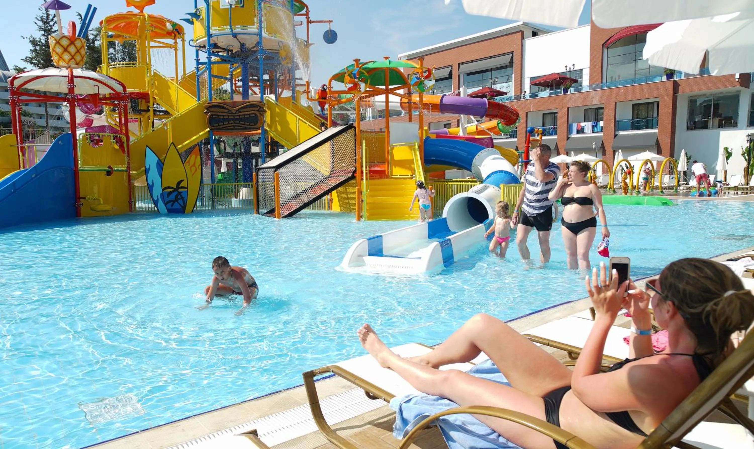 Swimming pool in CLUB AQUA PLAZA