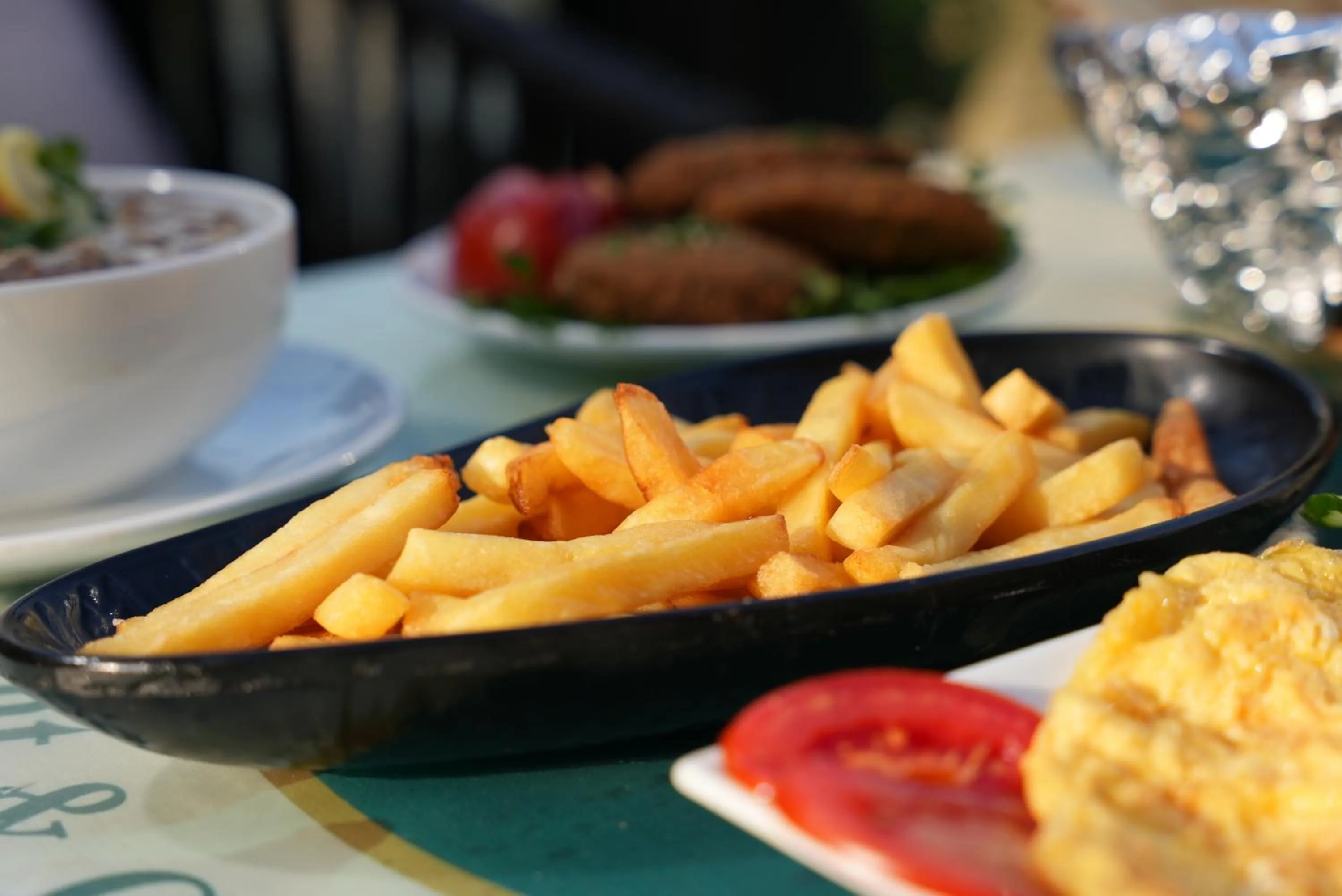 Food and drinks in Nile Villa Hotel