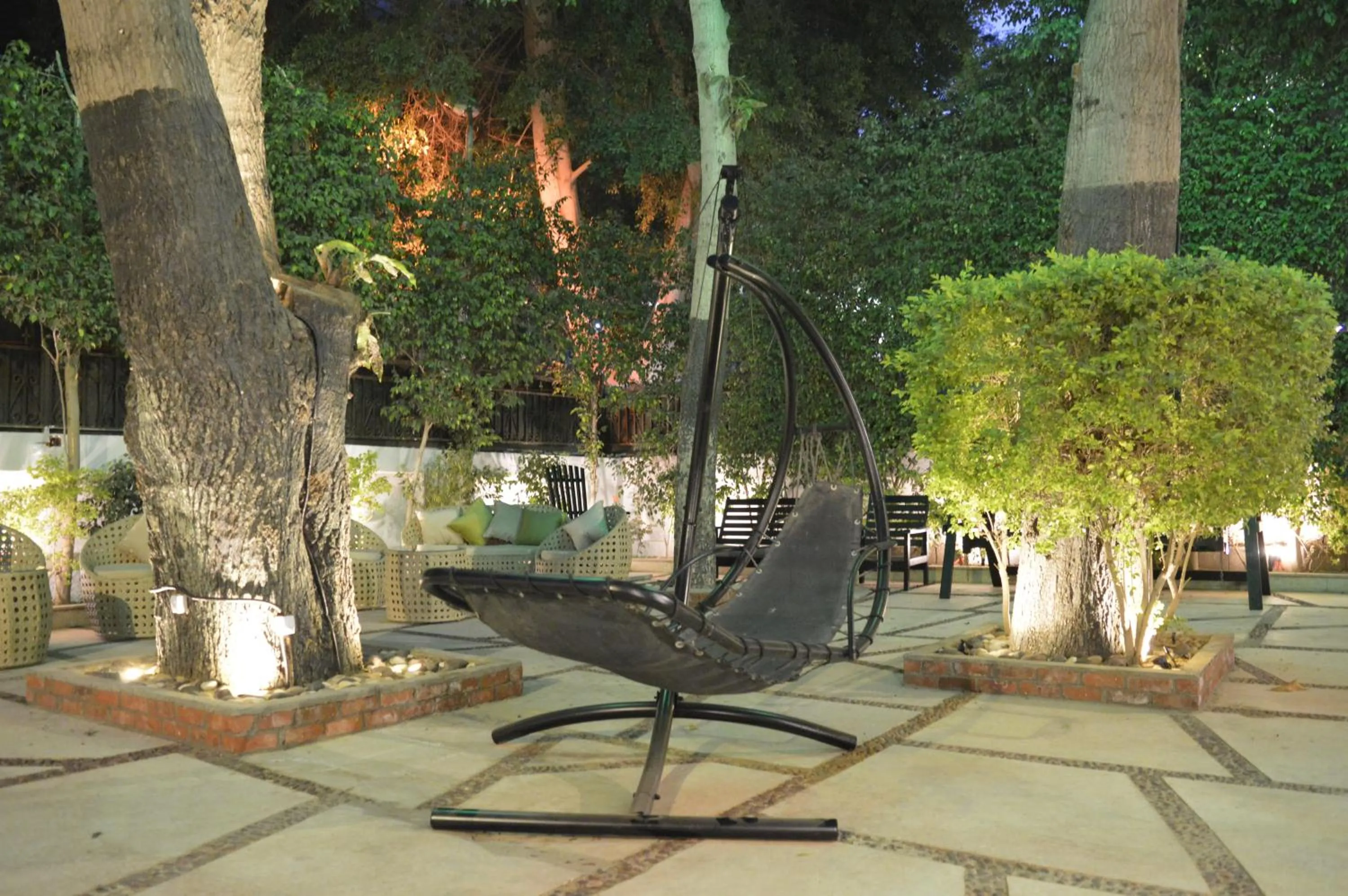 Garden in Nile Villa Hotel