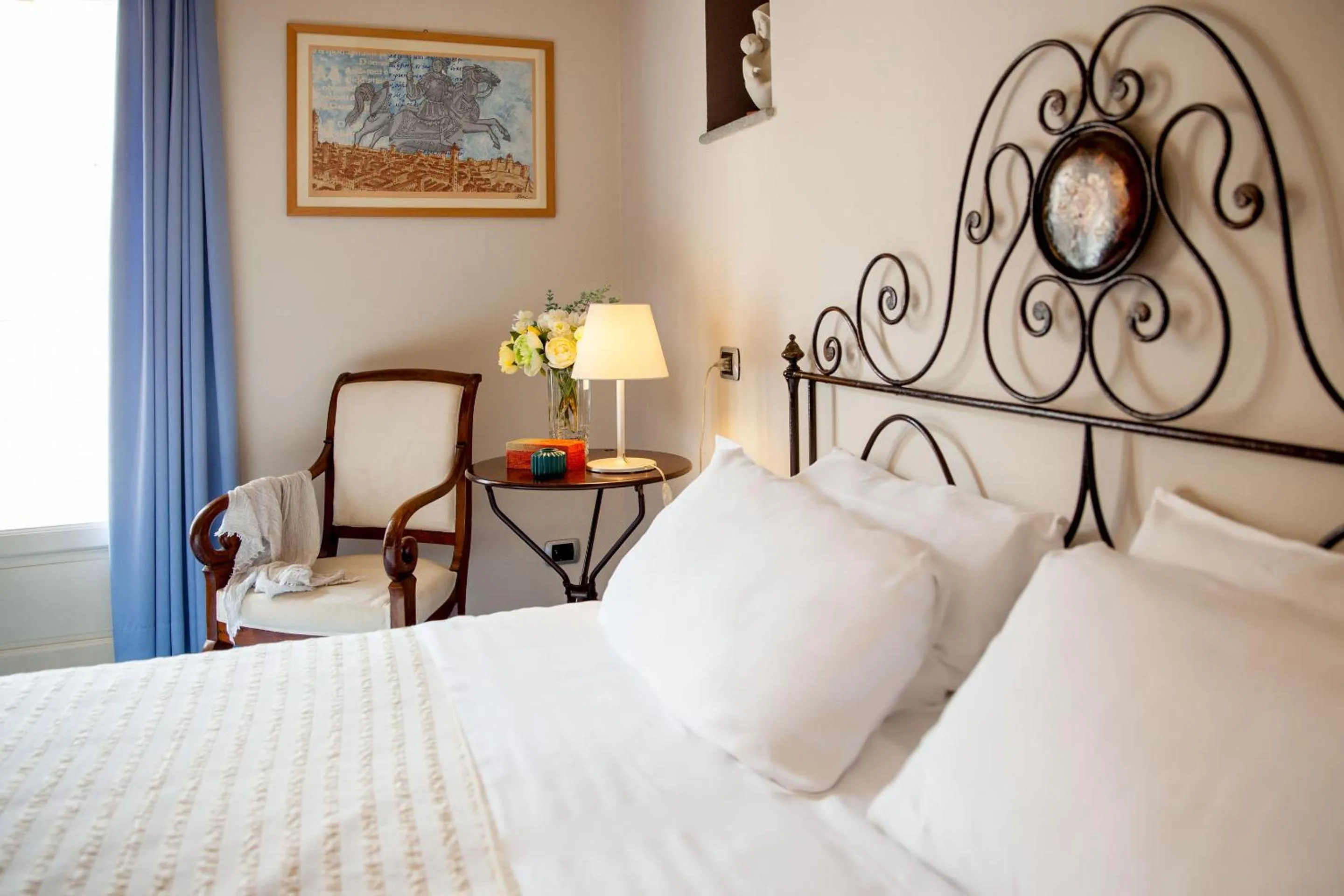 Bed in Phi Hotel Palio