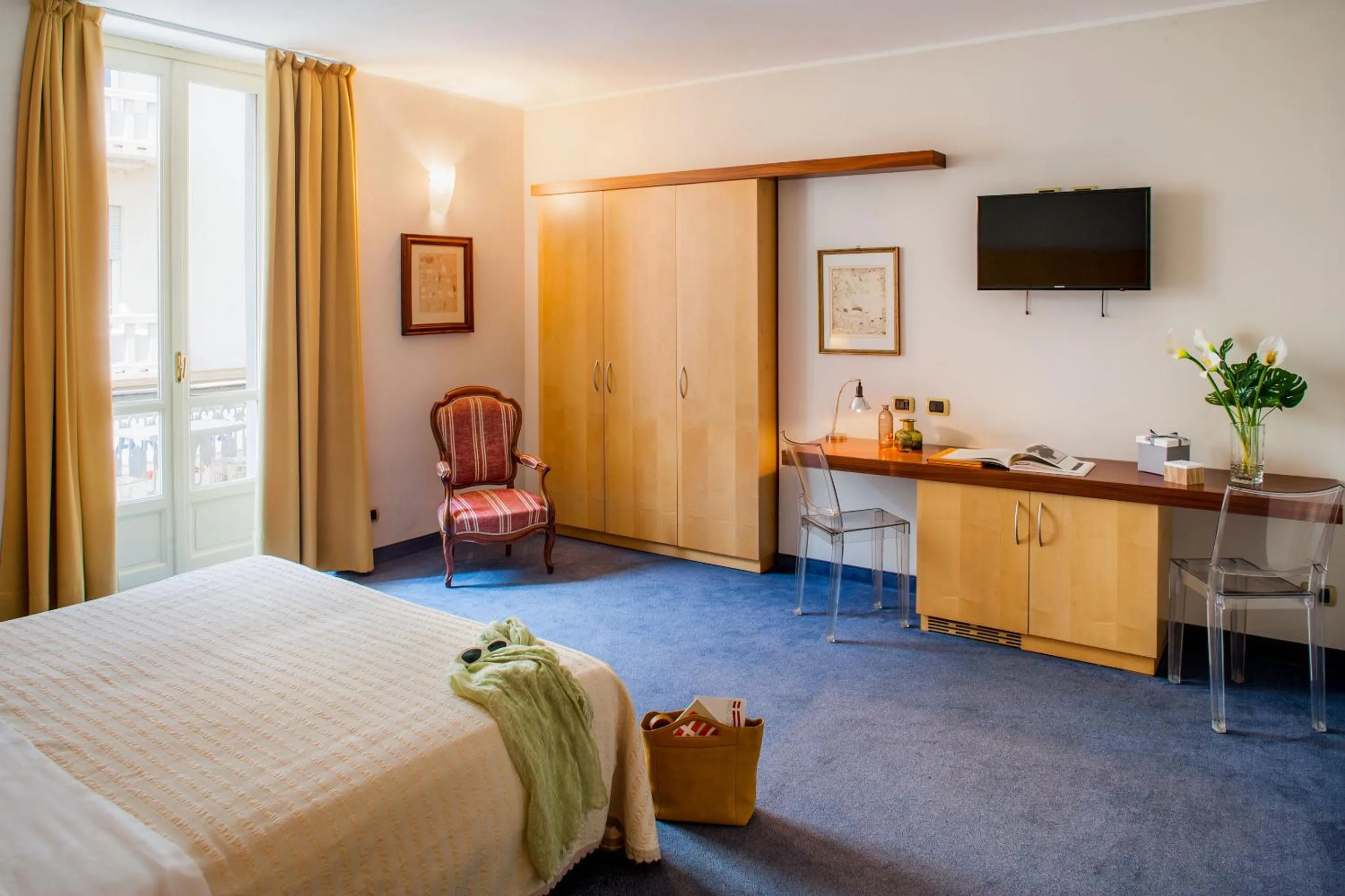 Bed in Phi Hotel Palio