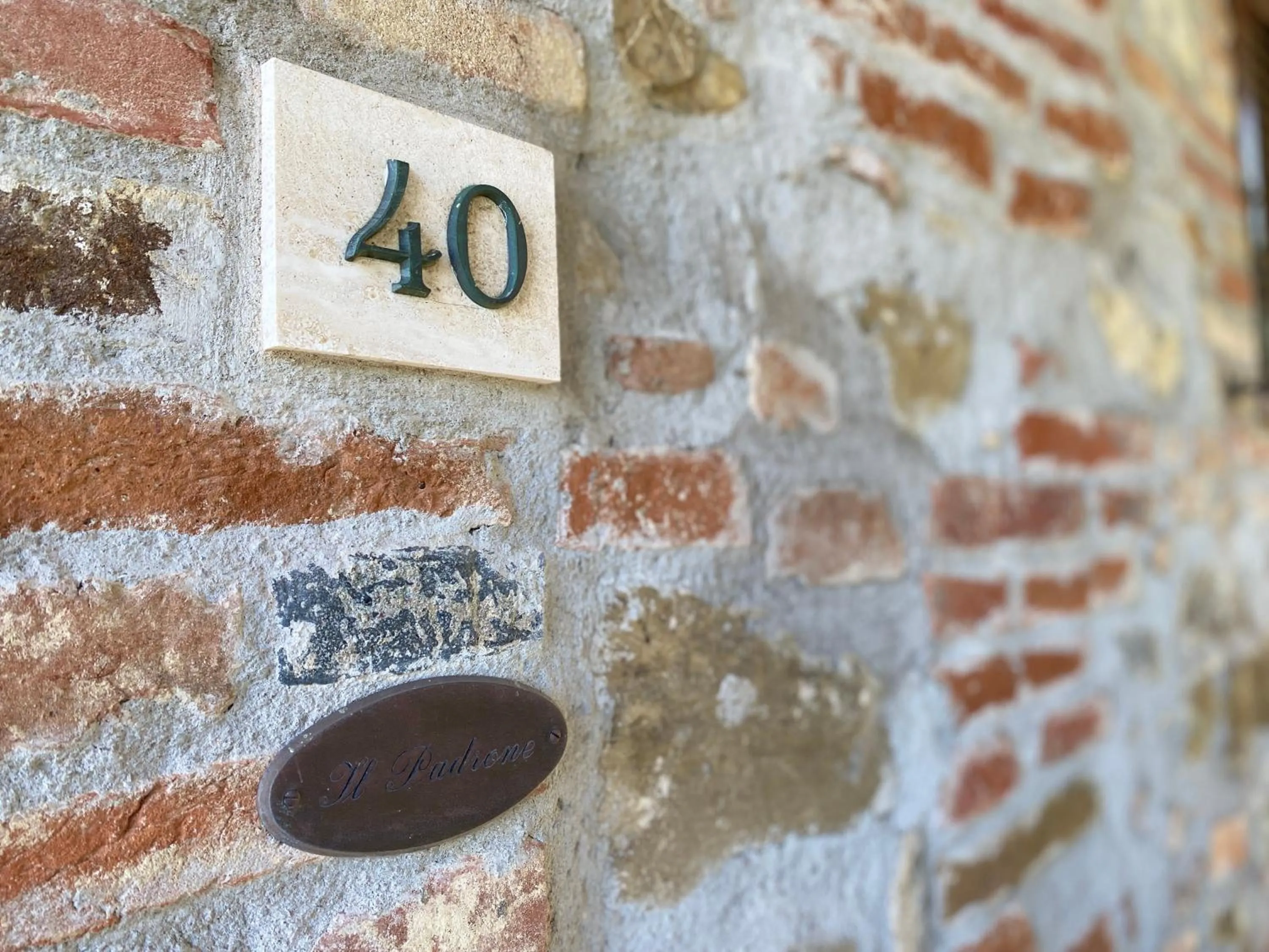 Decorative detail in Agriturismo Tenuta Badia
