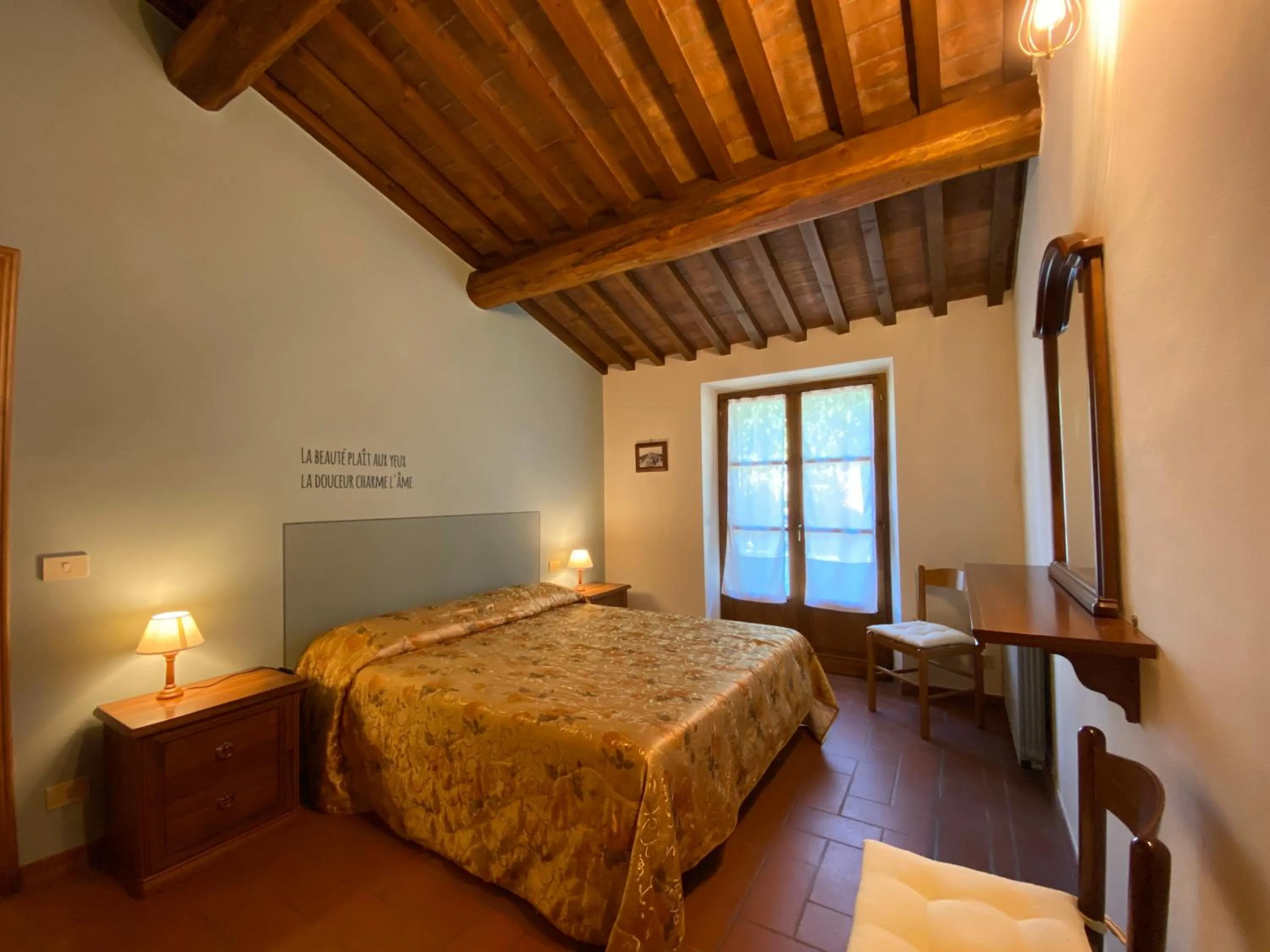 Bedroom, Bed in Agriturismo Tenuta Badia