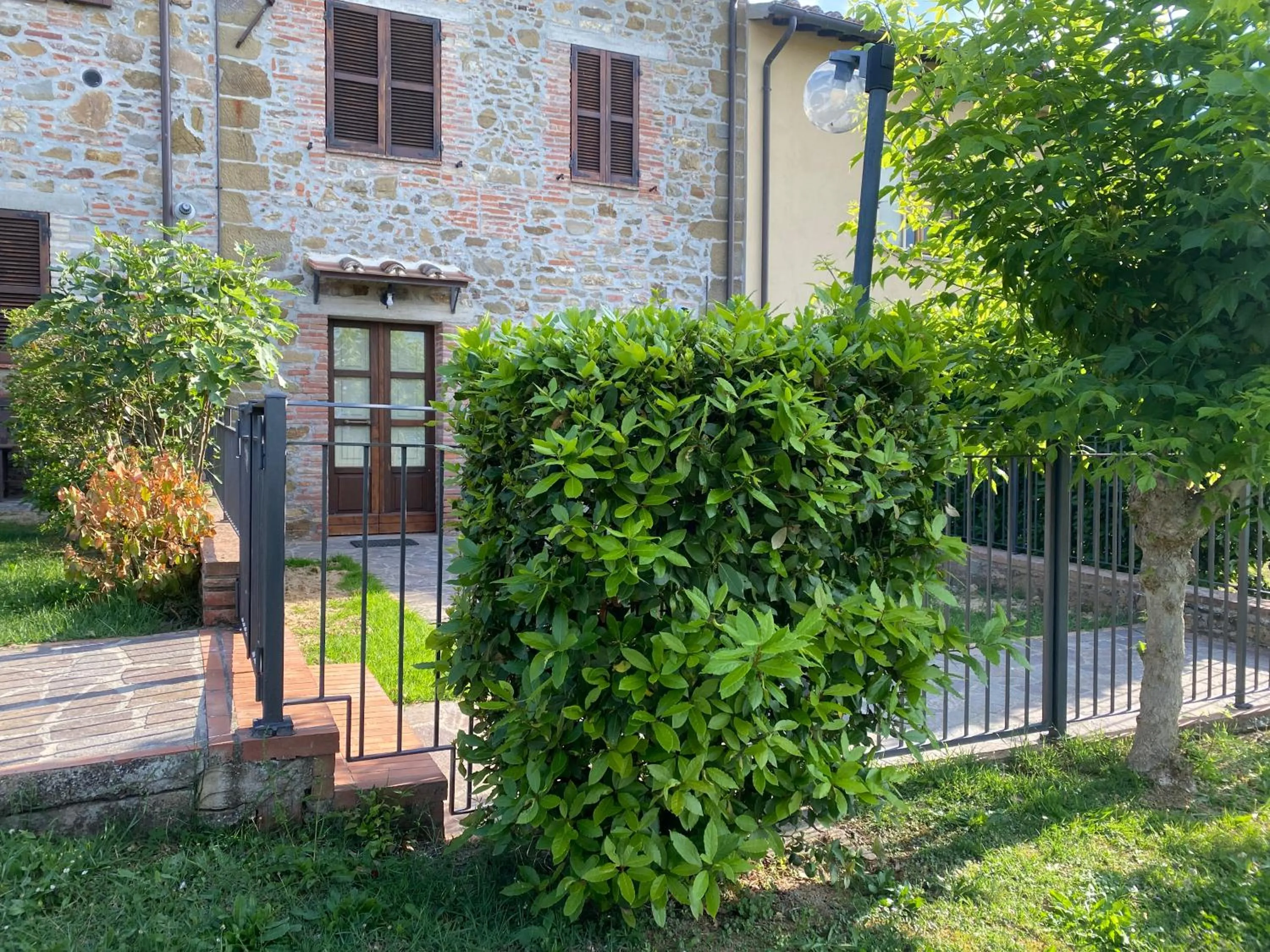 Garden view in Agriturismo Tenuta Badia