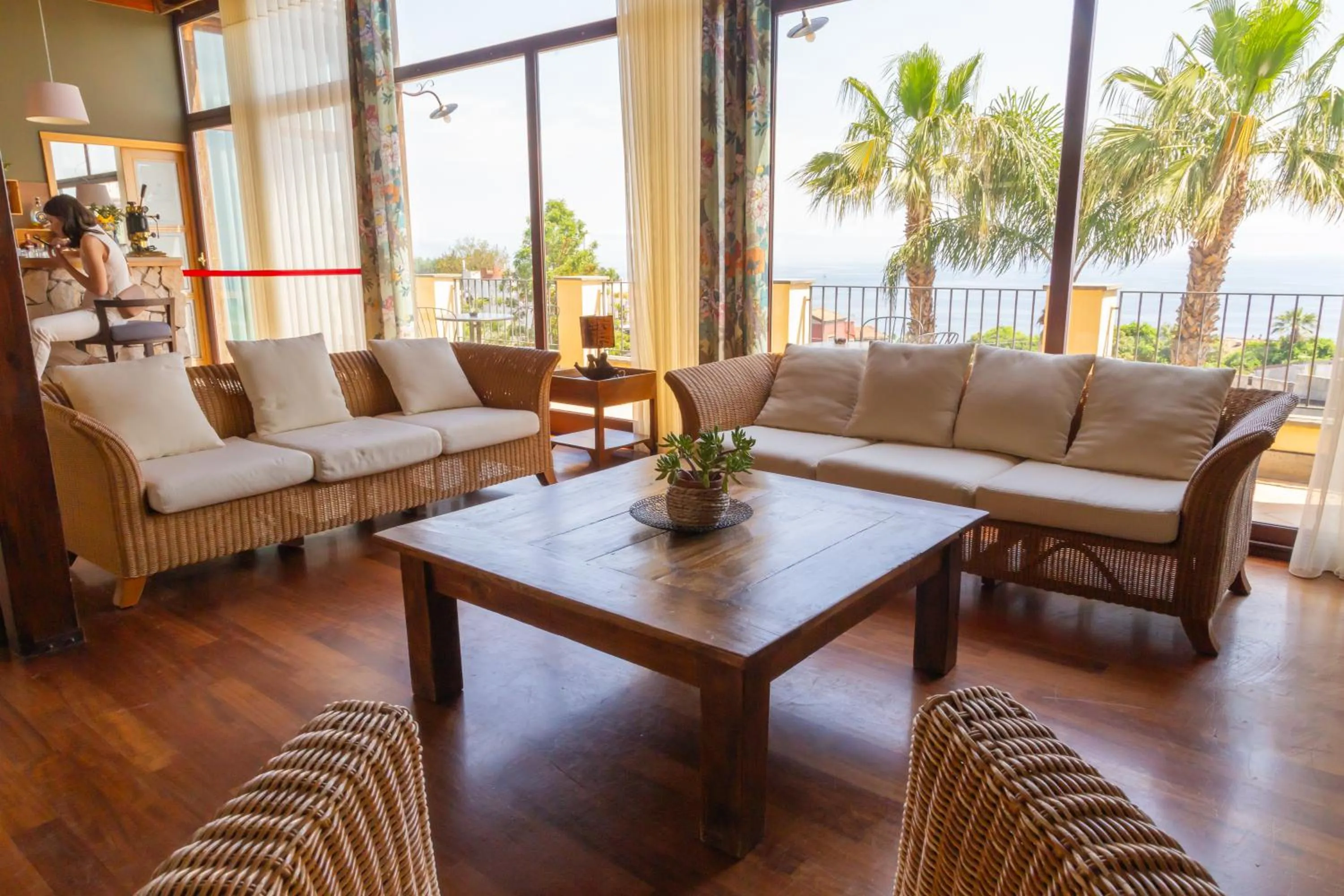 Patio in Best Western Hotel Santa Caterina