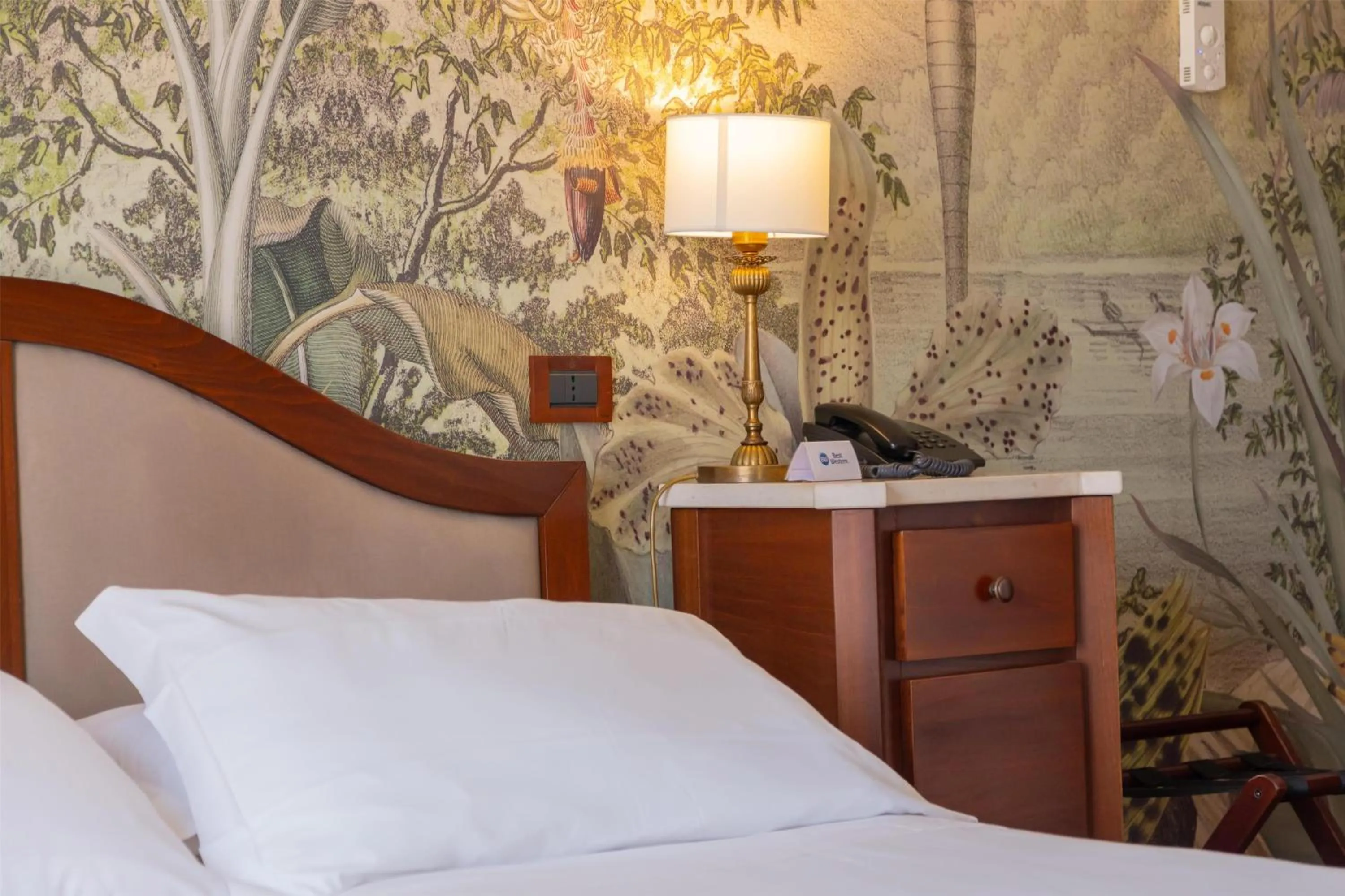 Bedroom, Bed in Best Western Hotel Santa Caterina