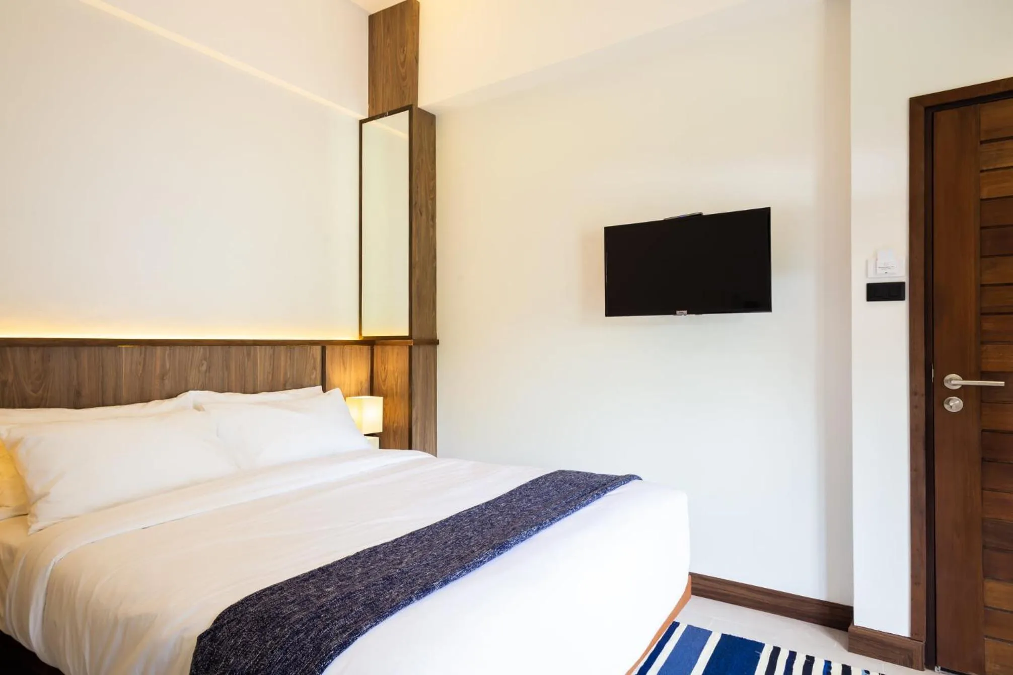 Bed in Baan Kamana Guest House