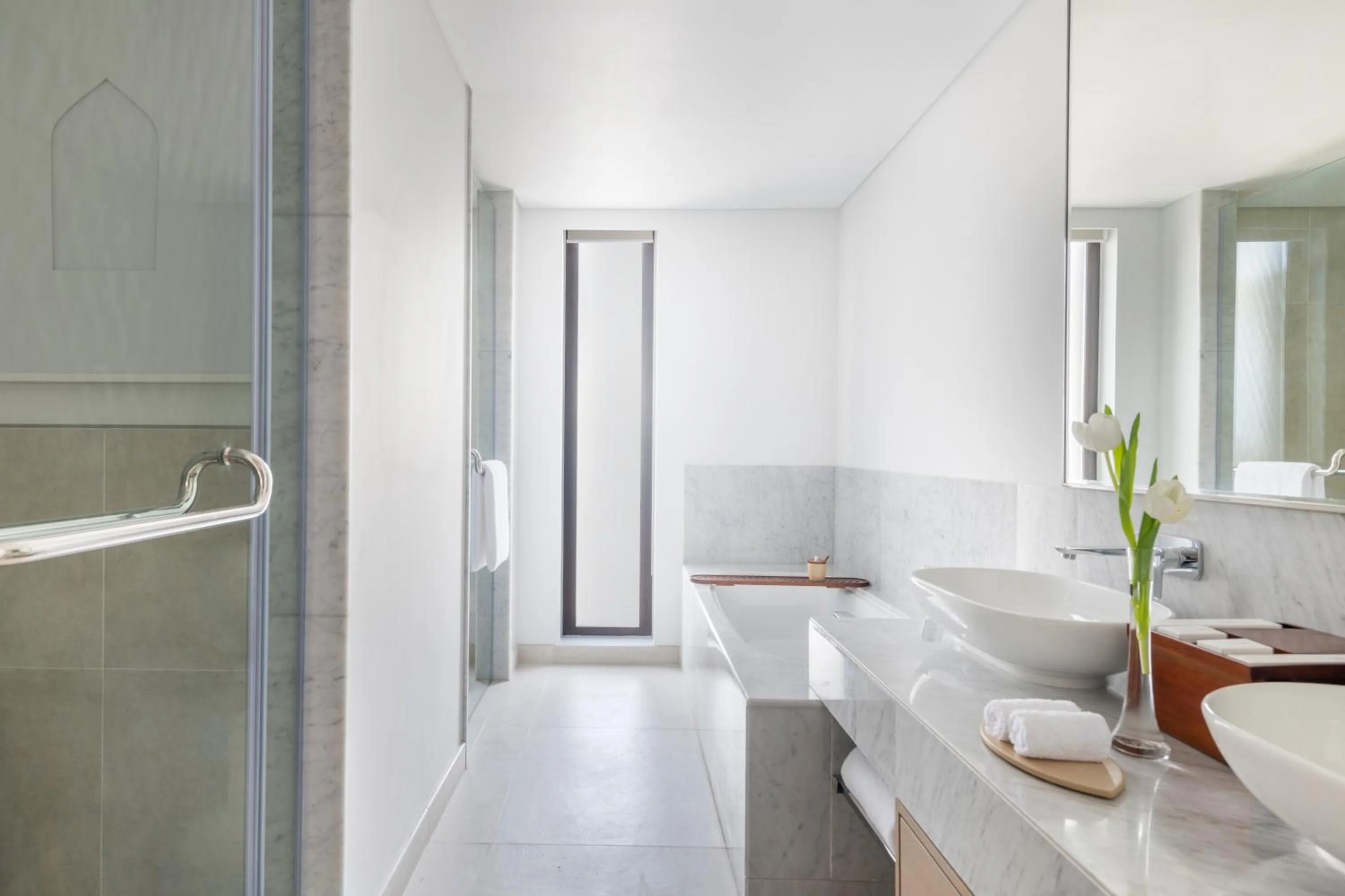 Bathroom in Zulal Wellness Resort by Chiva-Som