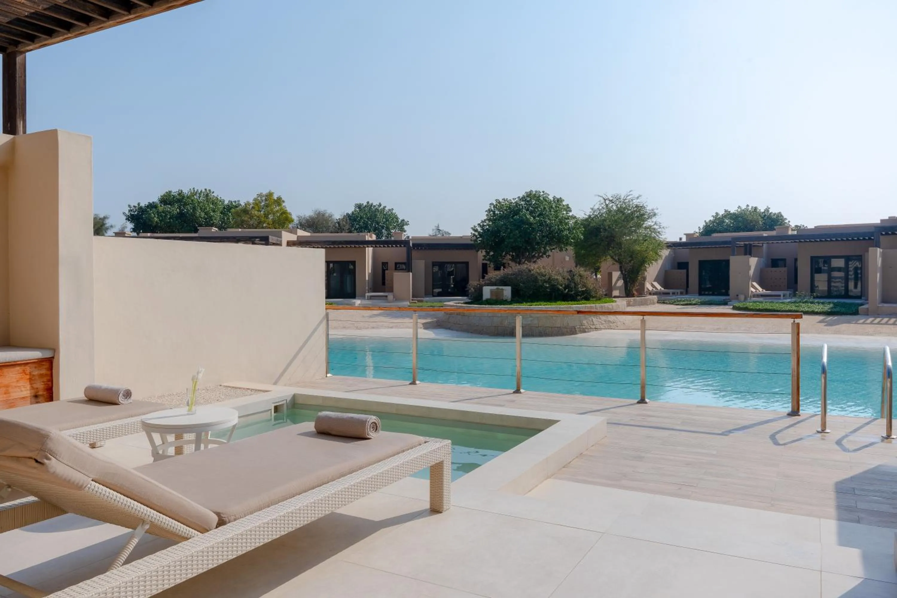 Patio in Zulal Wellness Resort by Chiva-Som