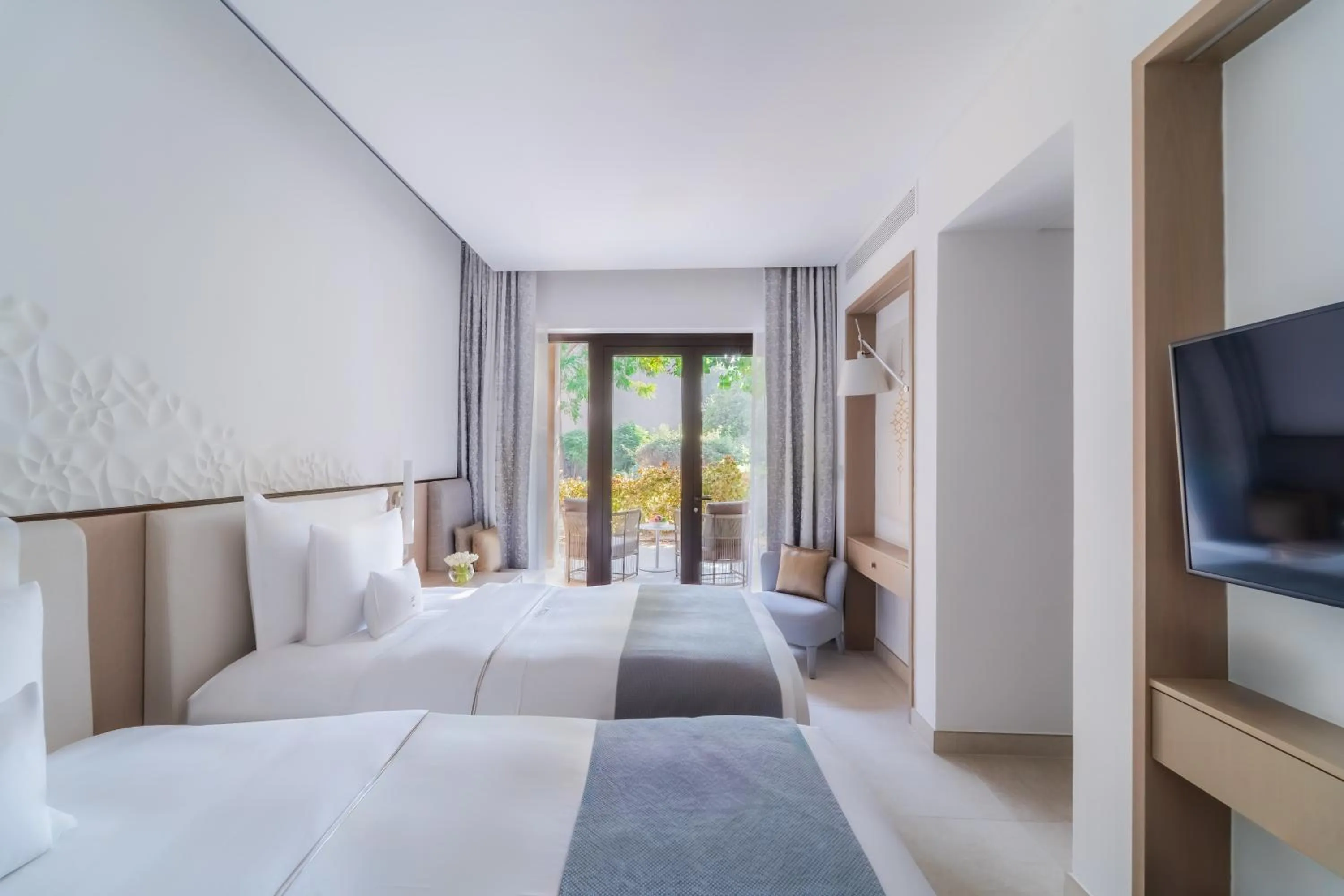 Garden, Bed in Zulal Wellness Resort by Chiva-Som