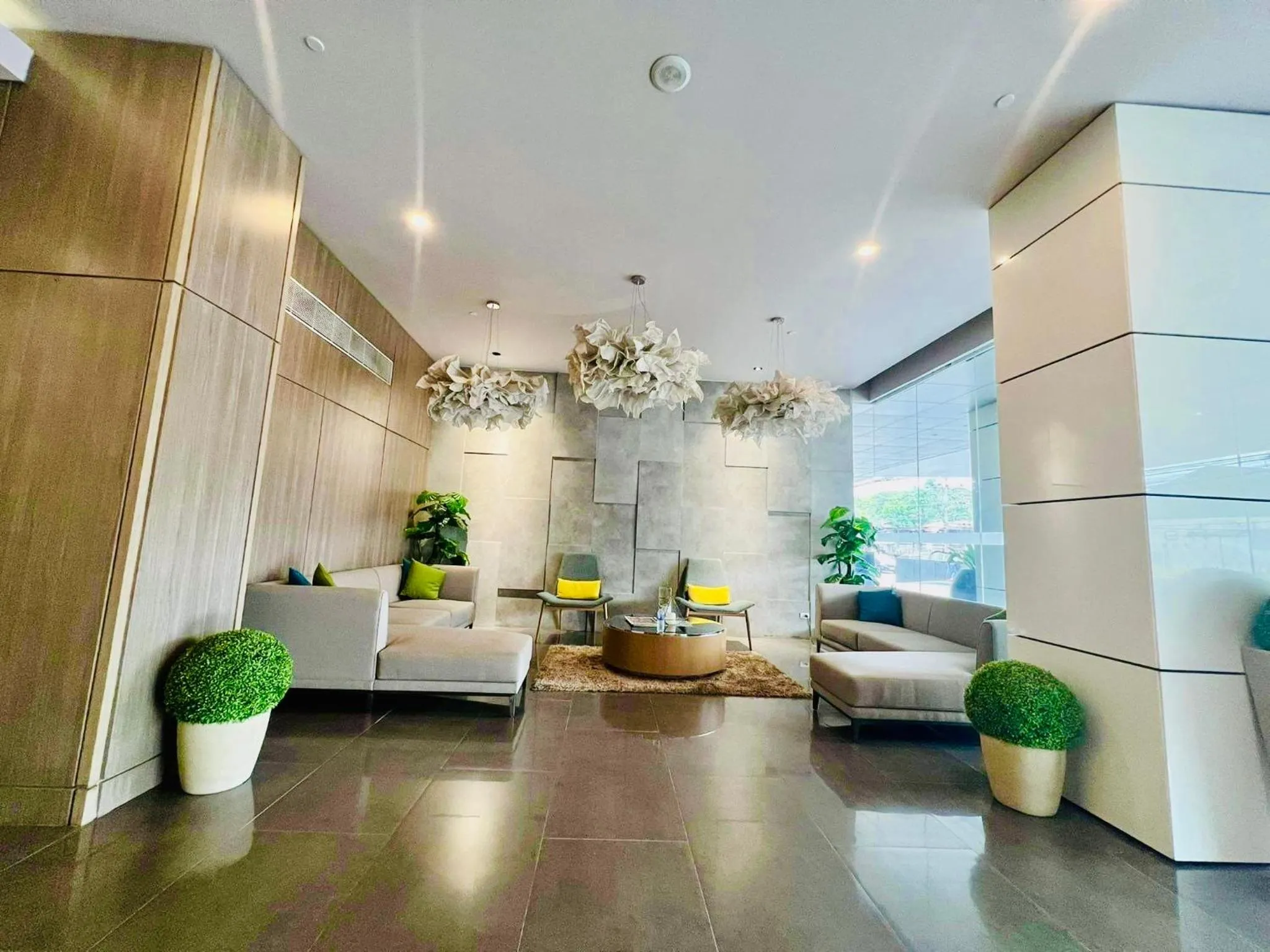 Lobby or reception, Bed in AEON TOWERS STUDIO SUITE (by:skyspottravelcentra)