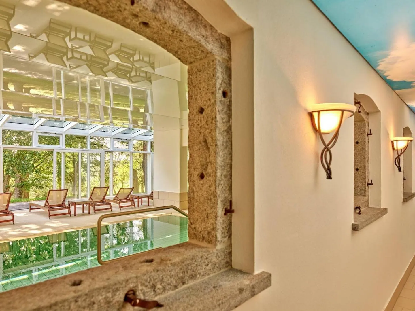 Swimming pool in AquaQuell Bad Pilzweg