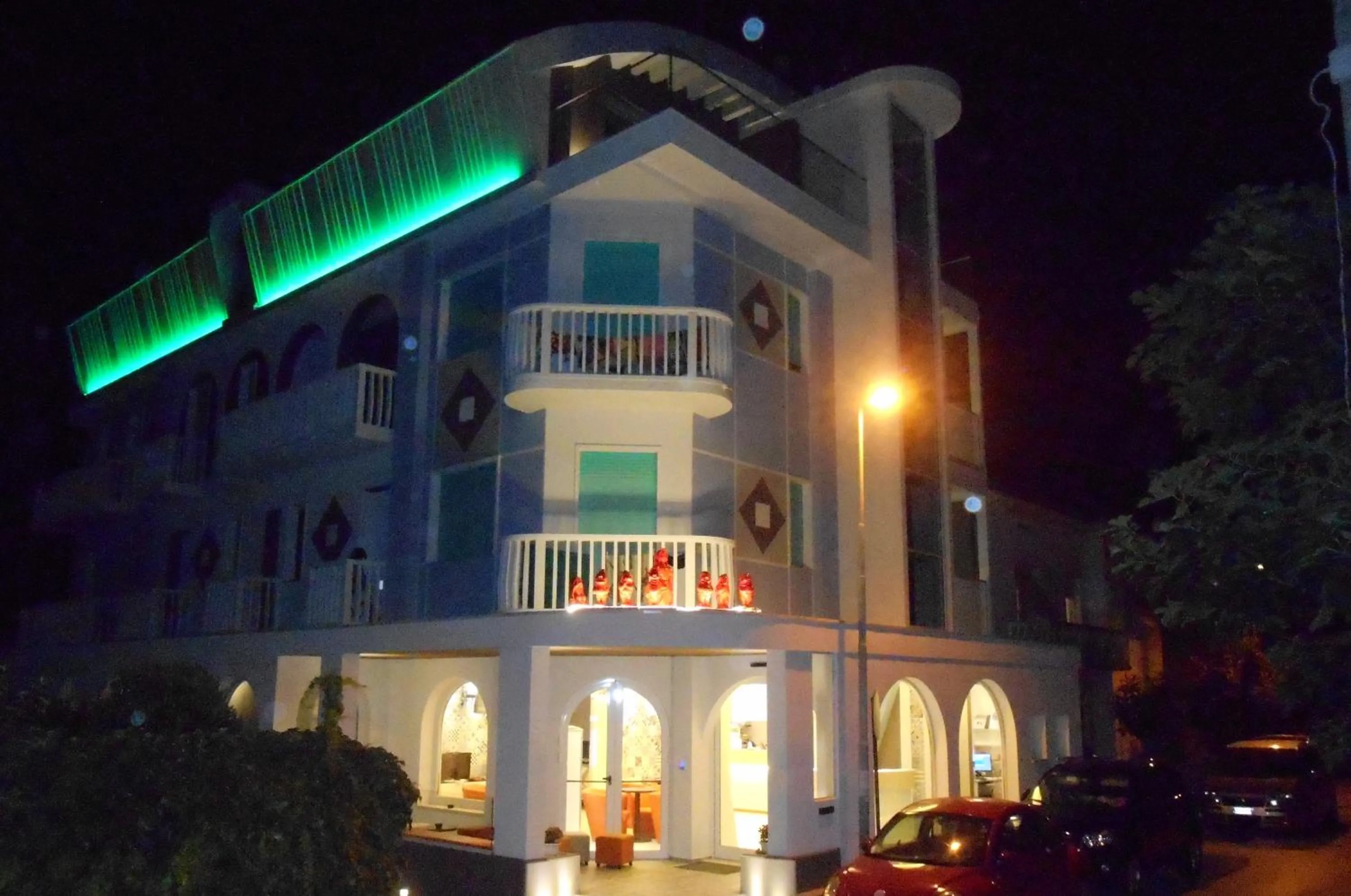 Facade/entrance in Hotel Biancaneve Wellness