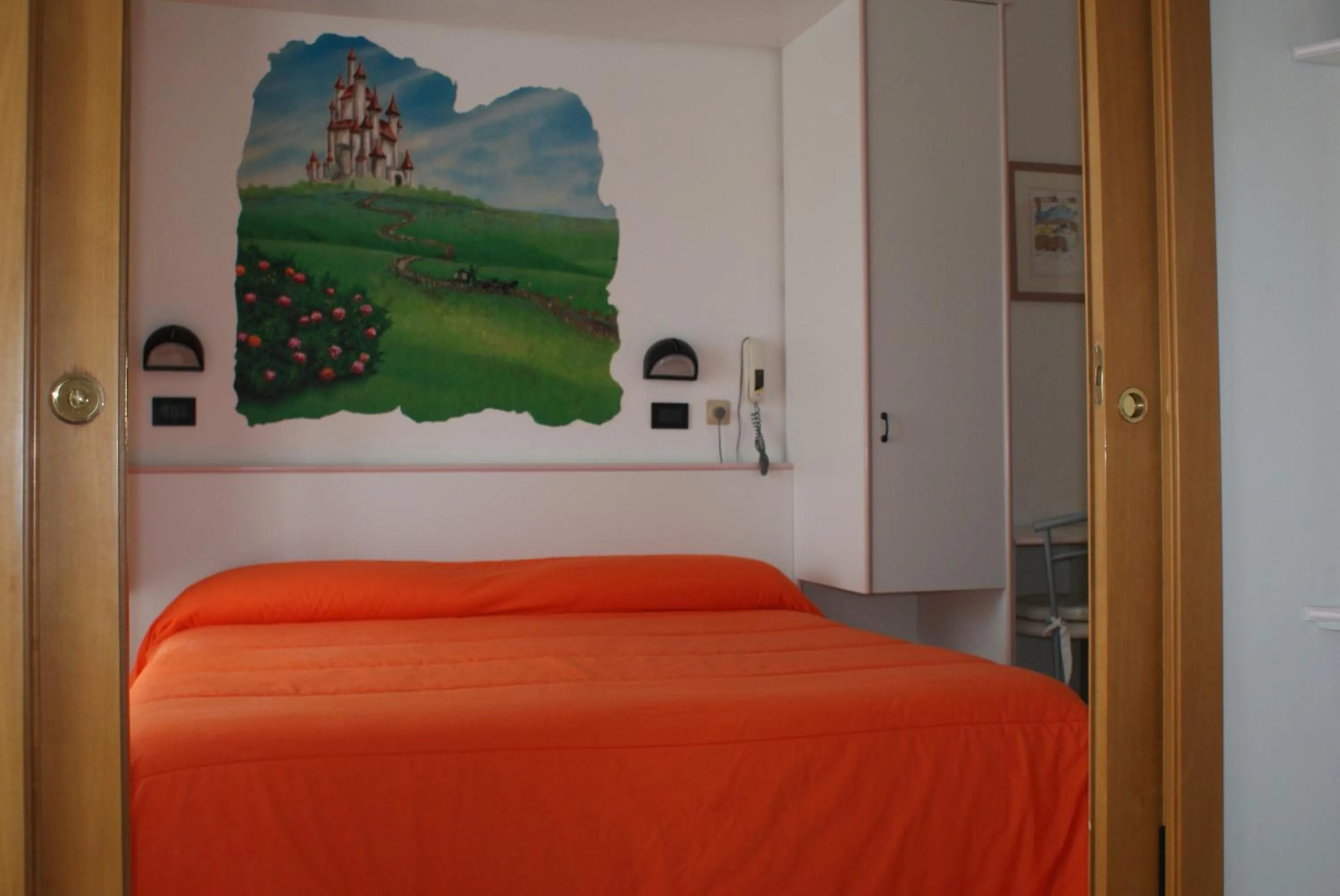 Bedroom, Bed in Hotel Biancaneve Wellness