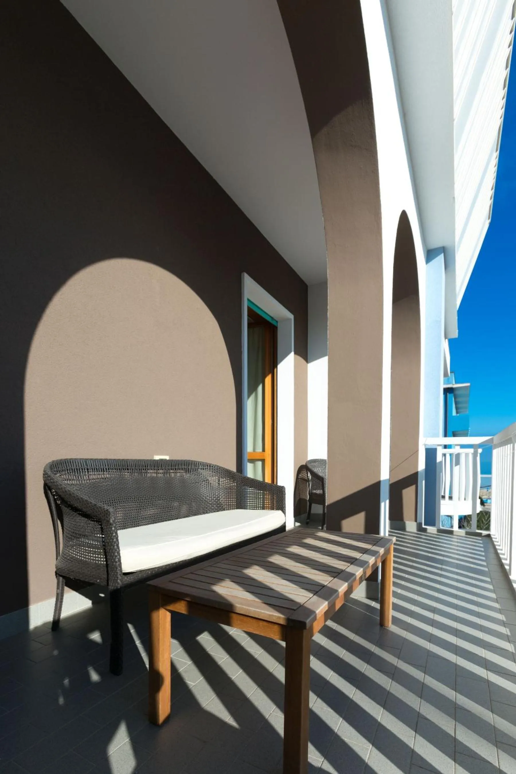 Balcony/Terrace in Hotel Biancaneve Wellness