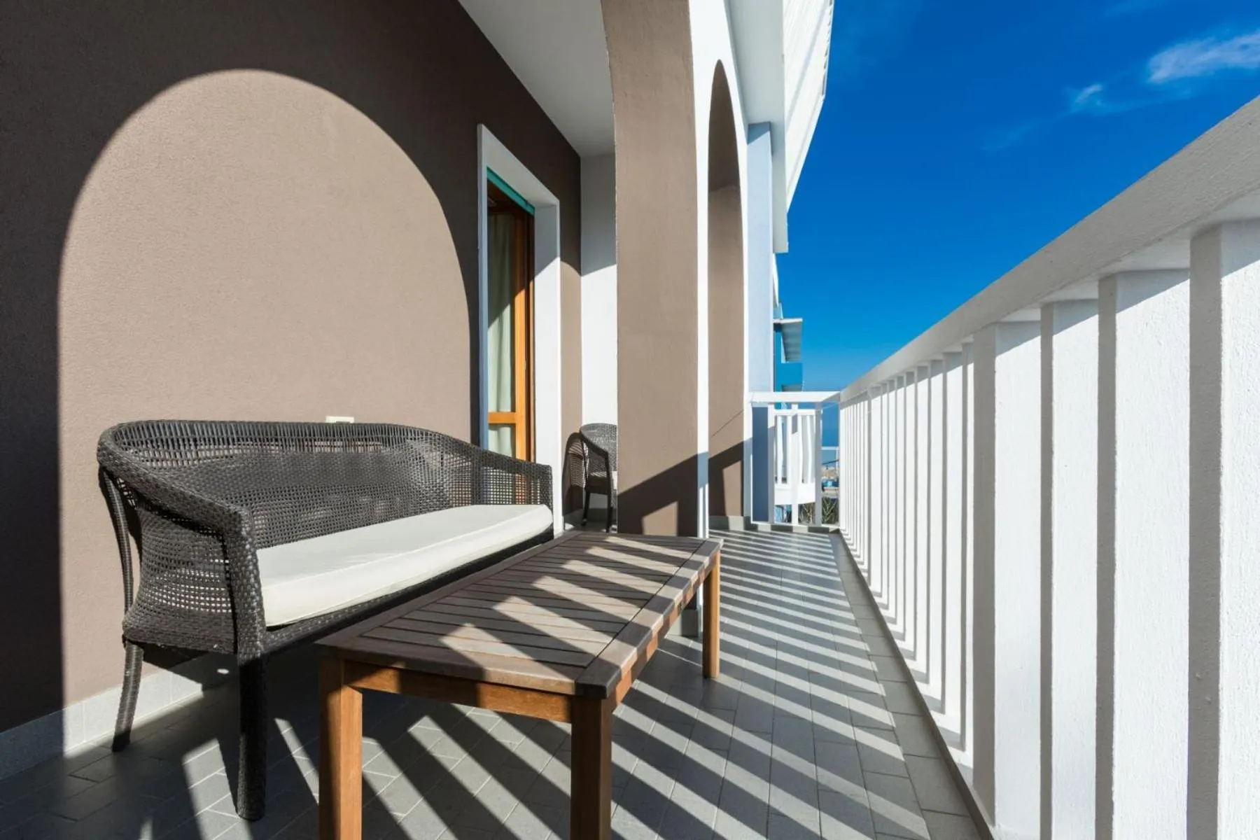 Balcony/Terrace in Hotel Biancaneve Wellness