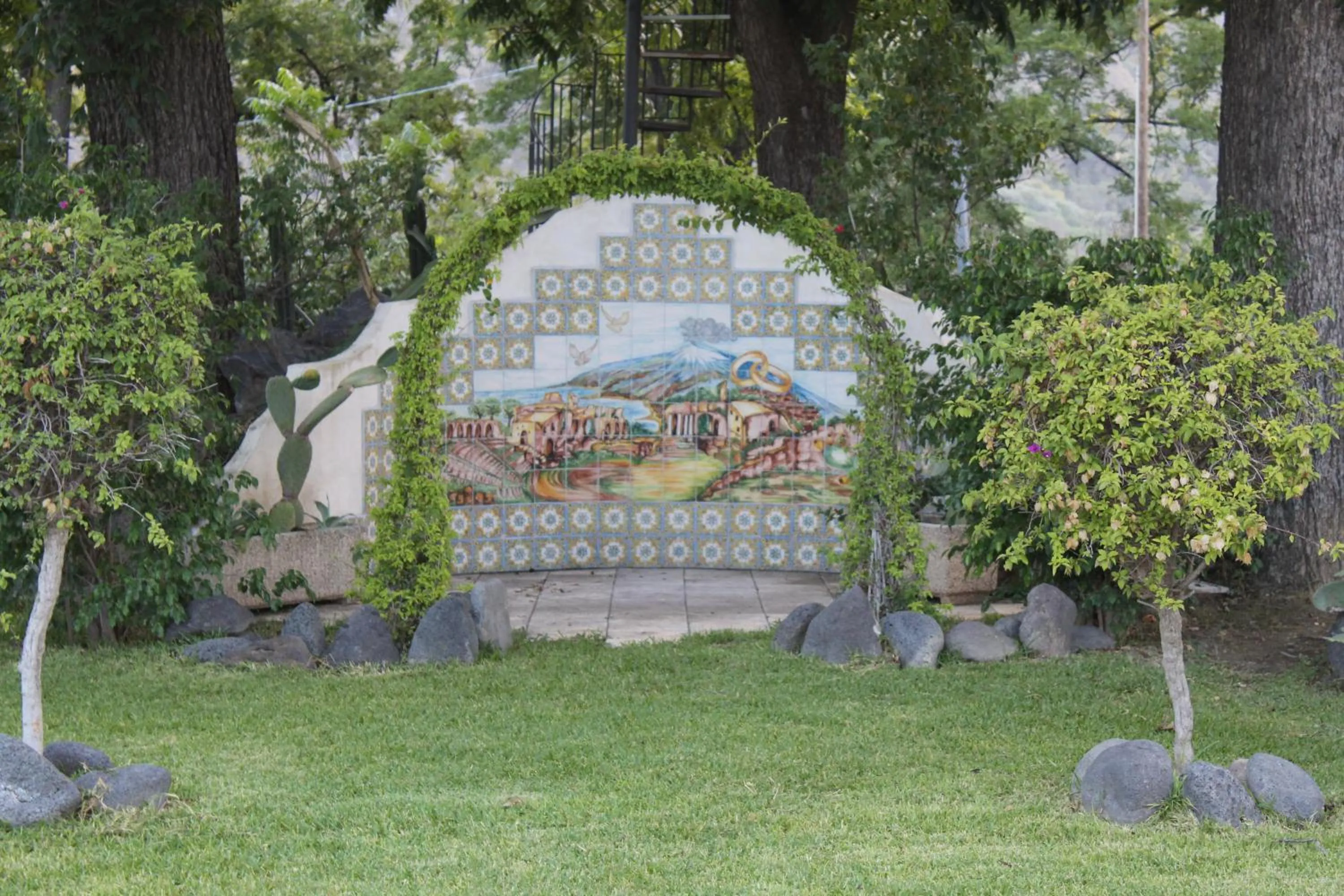 Garden in Villa Piersepp B&B