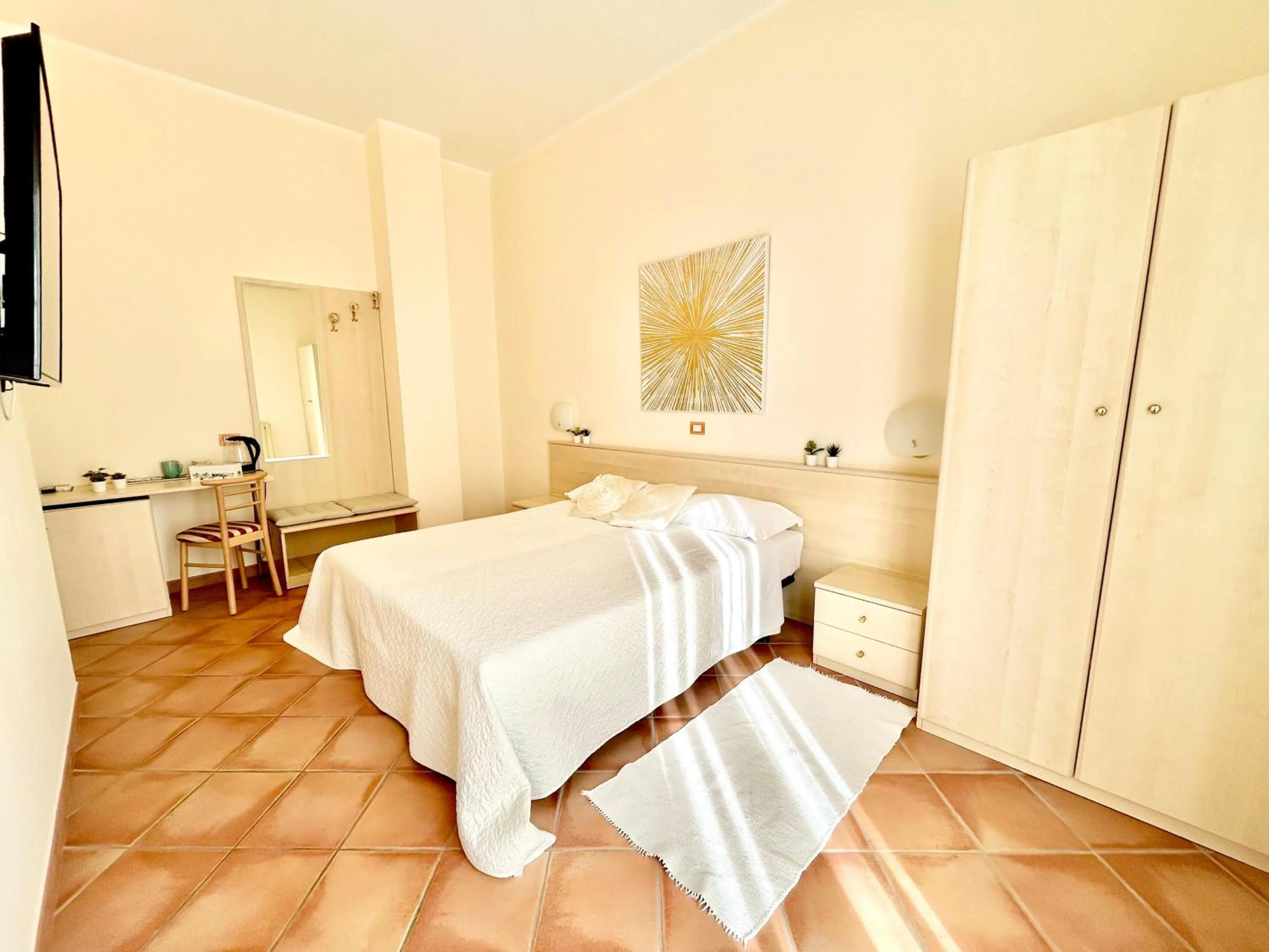 Bed in Hotel Di Rocco