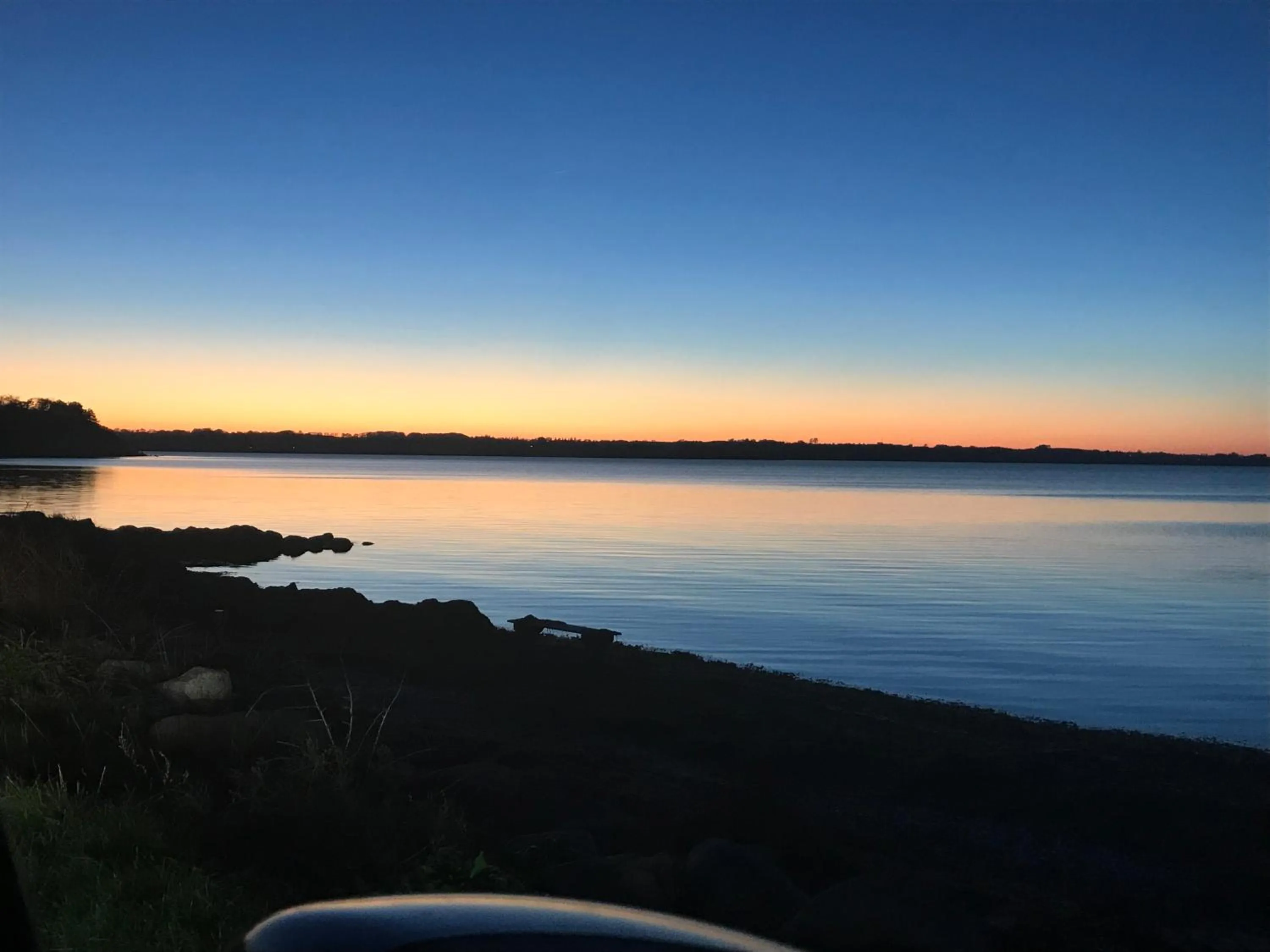 Natural landscape in Apartment Ruhetgaard Bed & kitchen