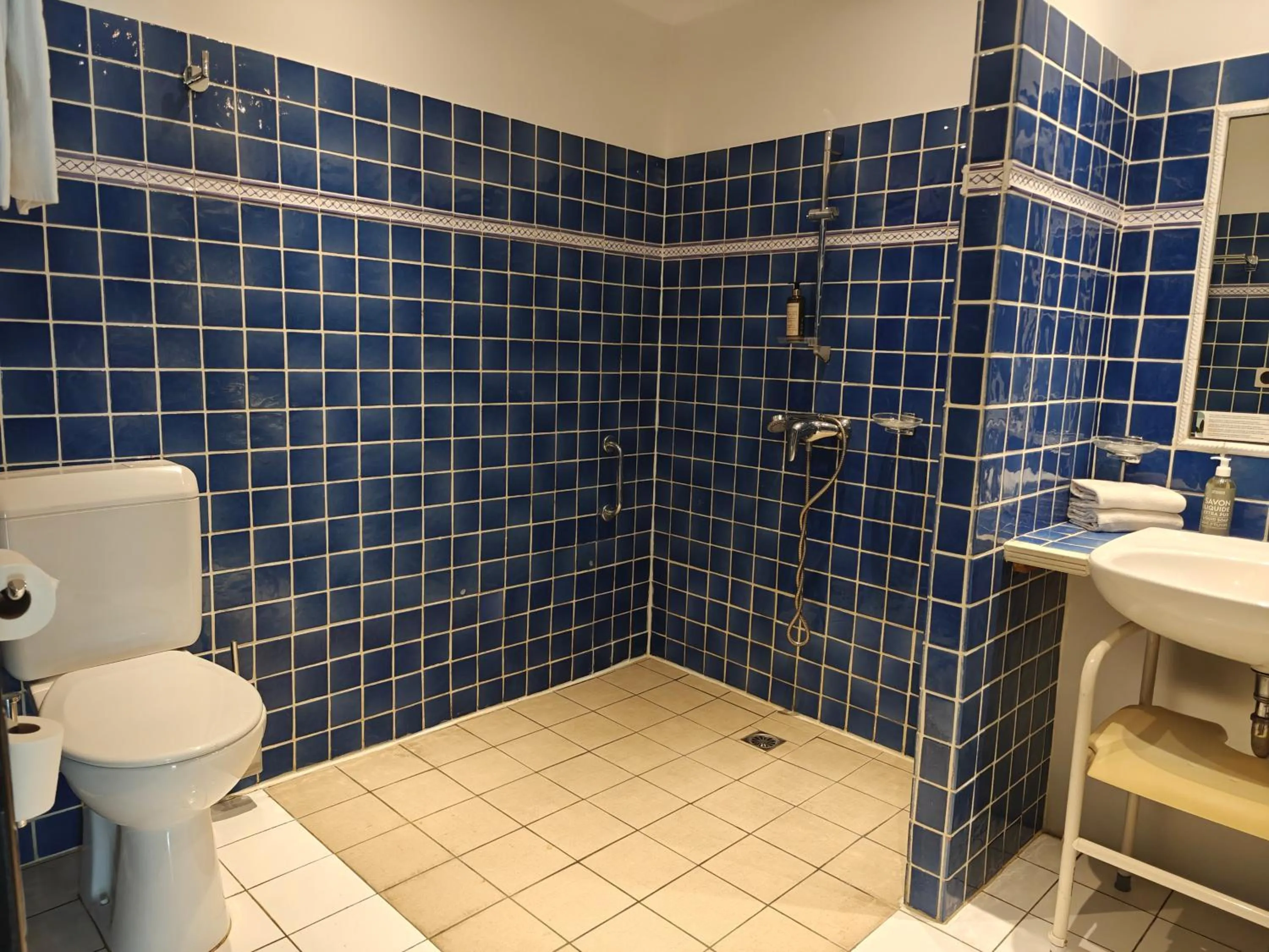 Toilet in Hôtel l'Arena