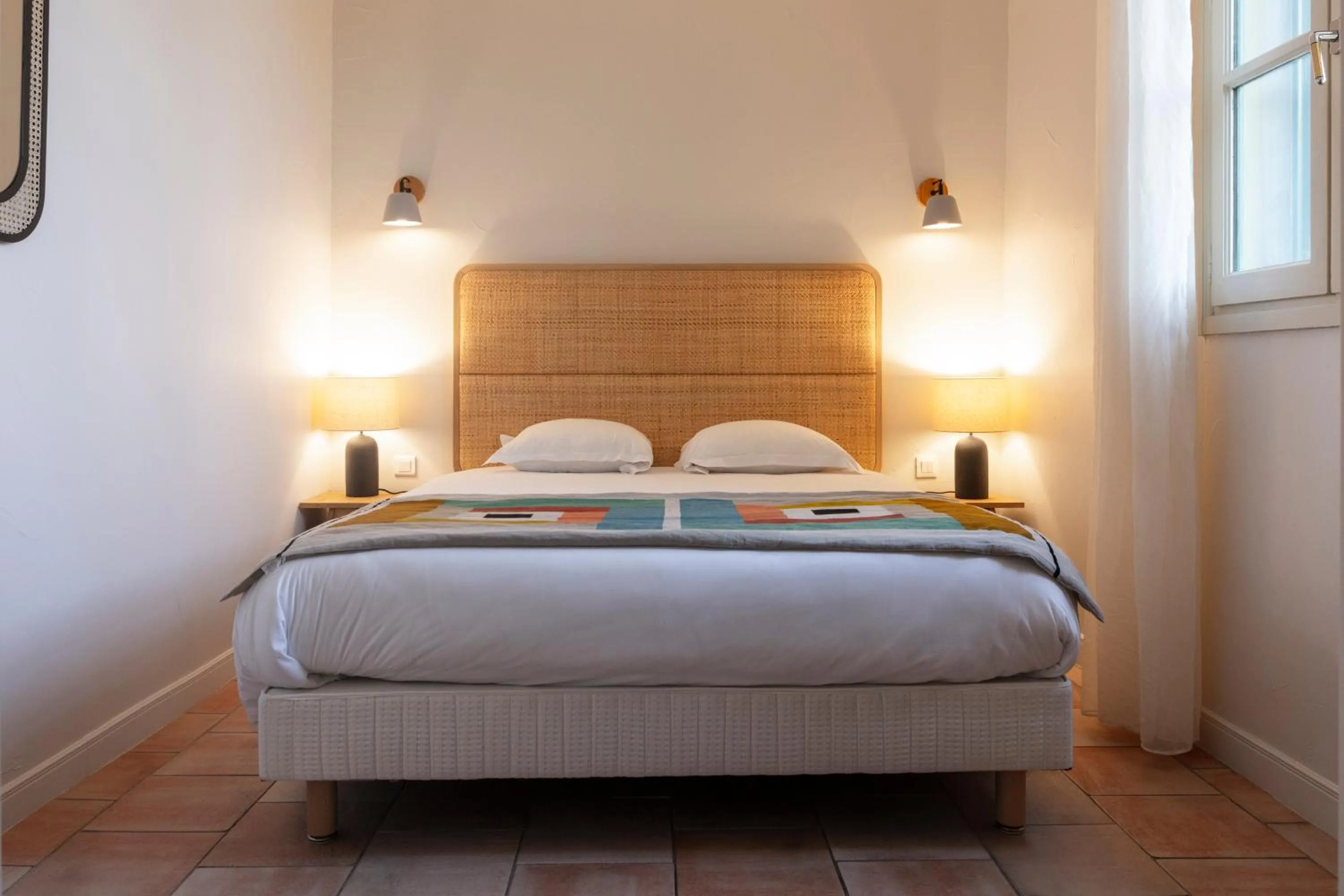 Bed in Hôtel l'Arena