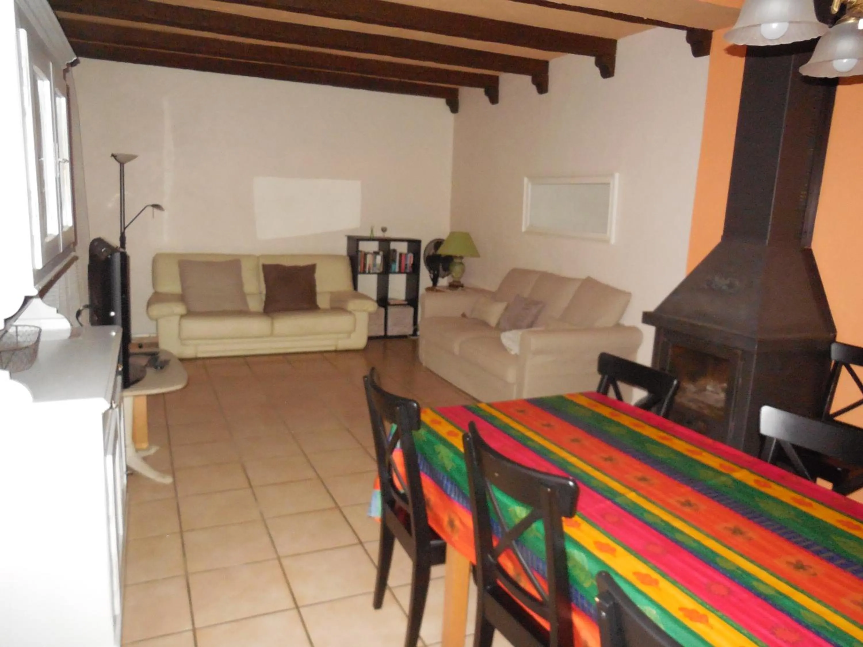 Seating area in Calme au Canal de Centre