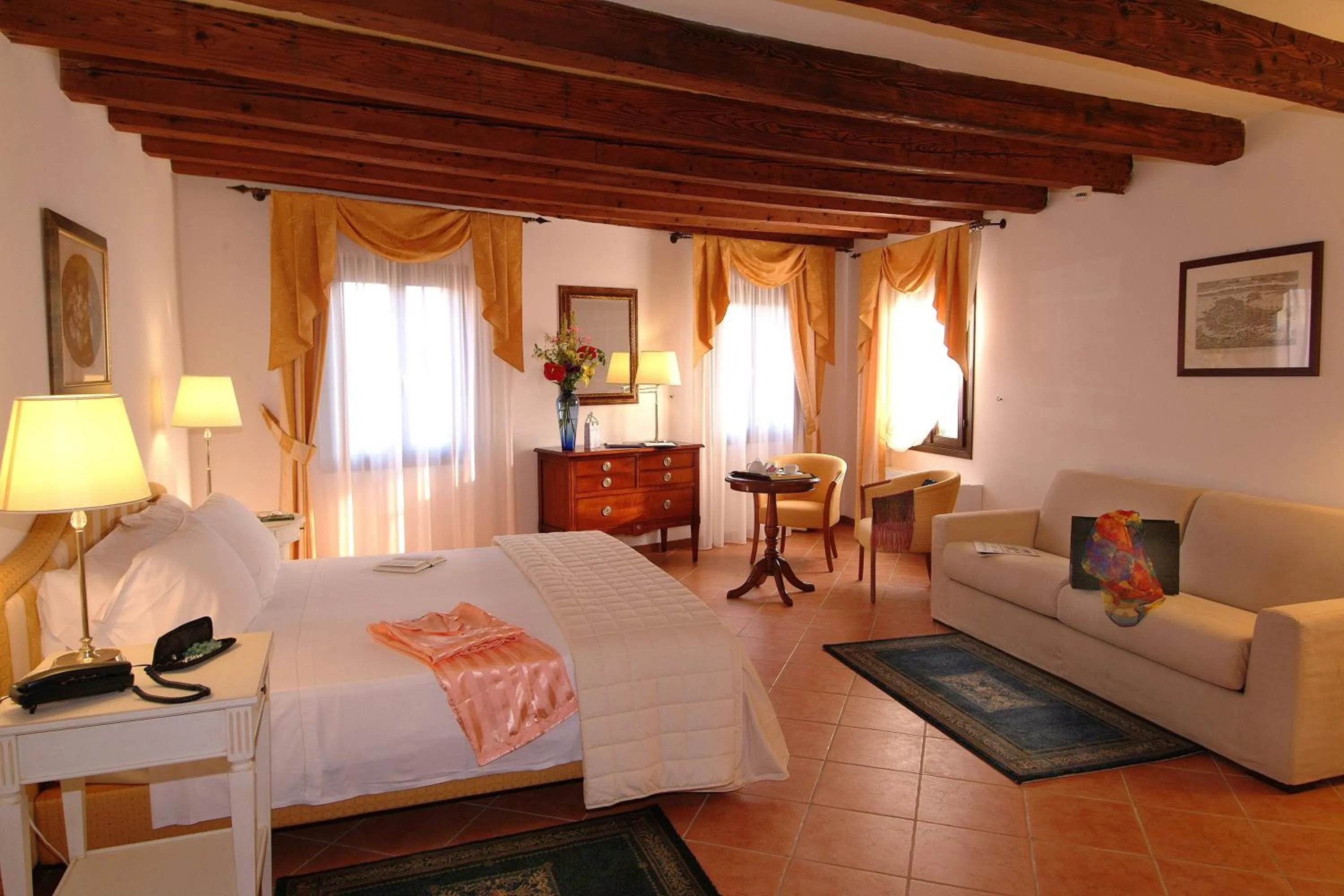 Bedroom, Bed in Residence Corte Grimani