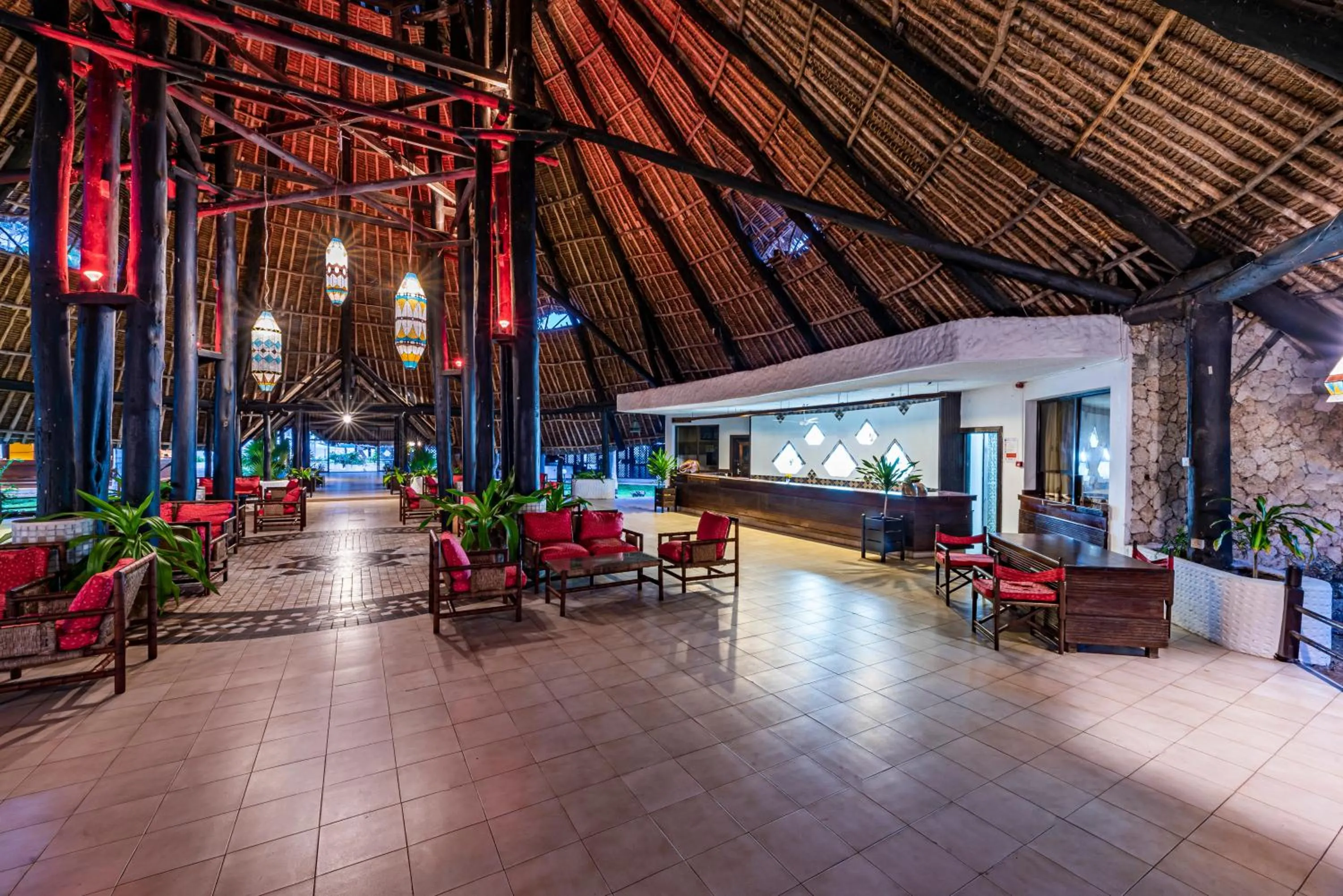 Lobby or reception in Safari Beach Hotel