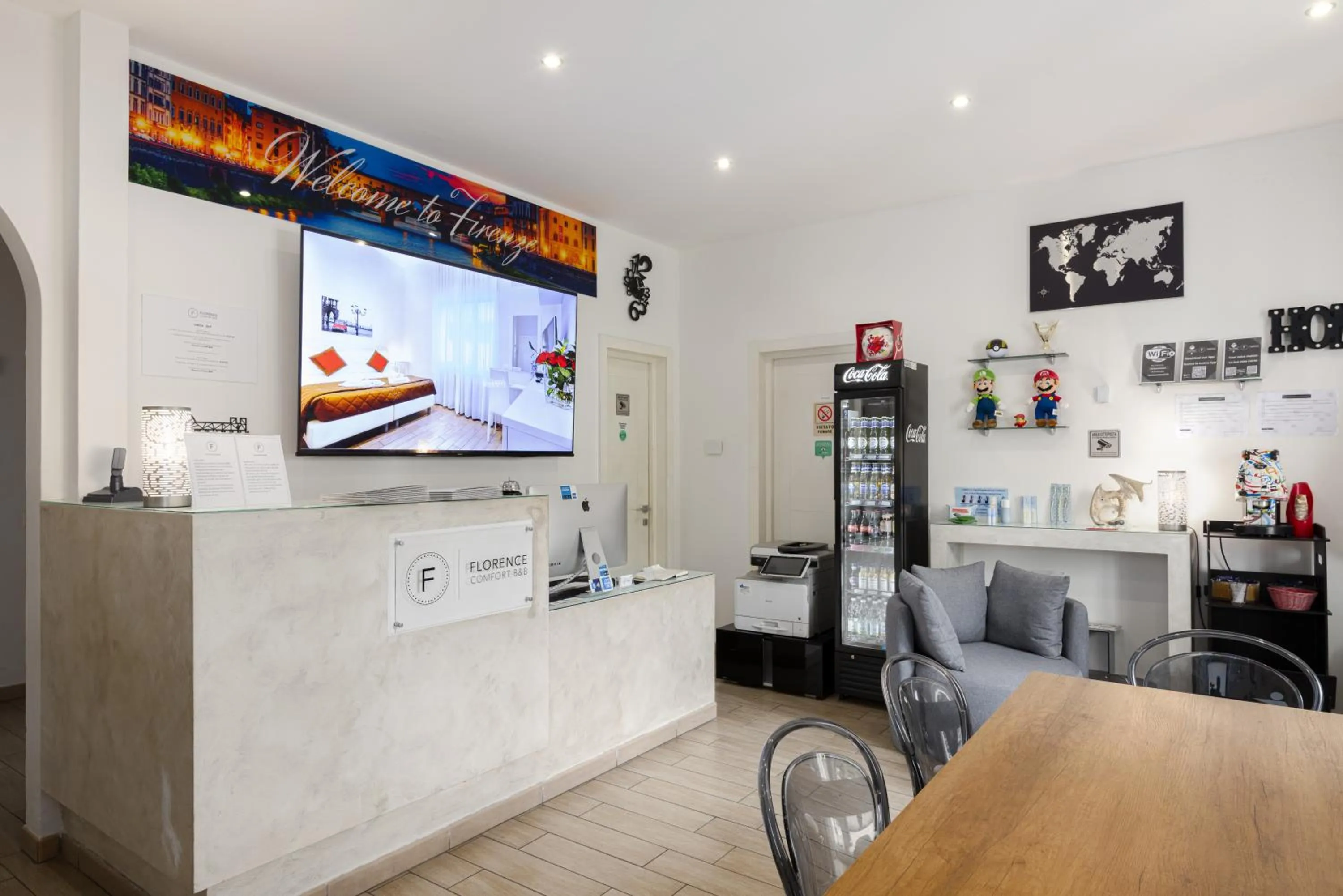 TV and multimedia in Florence Comfort B&B