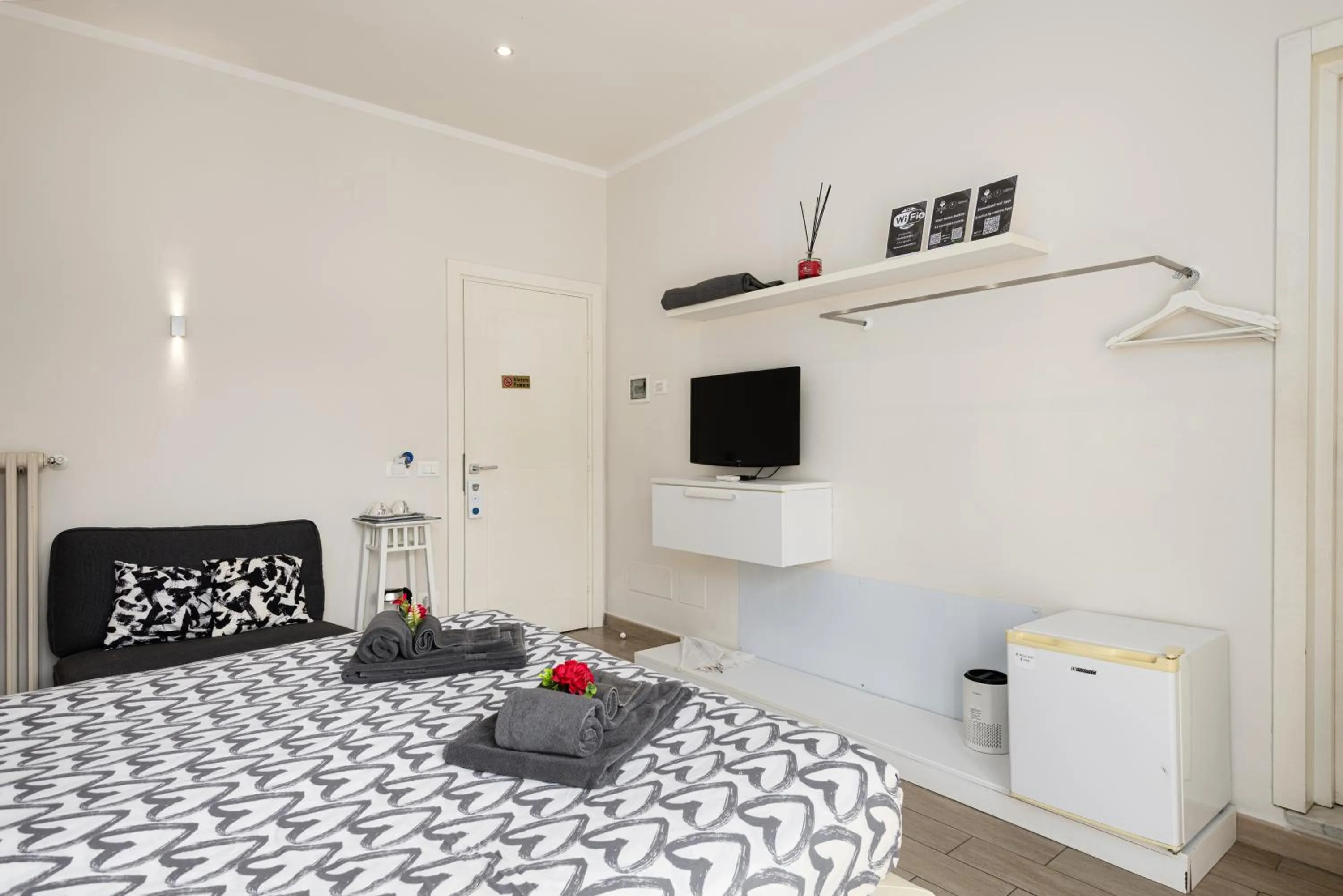 Bedroom, Bed in Florence Comfort B&B