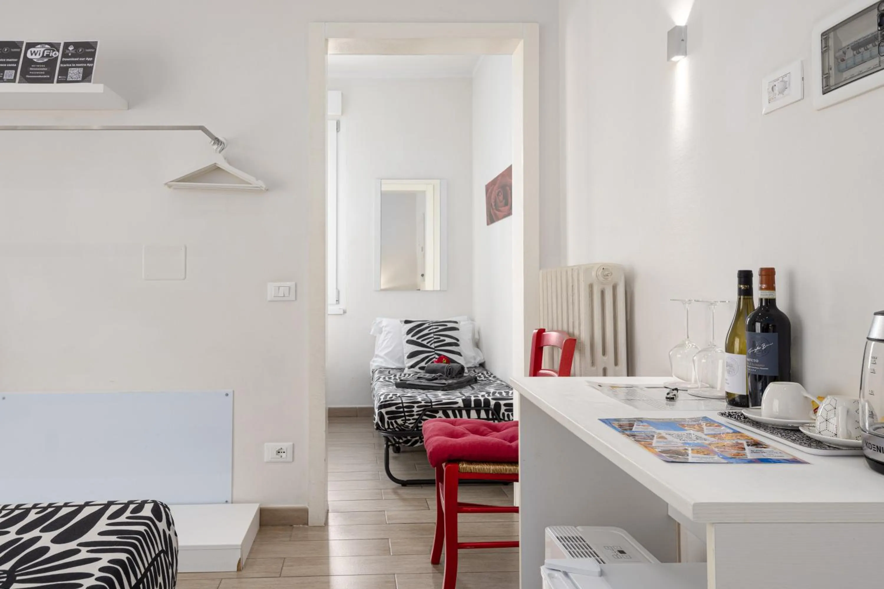 Bedroom, Bed in Florence Comfort B&B