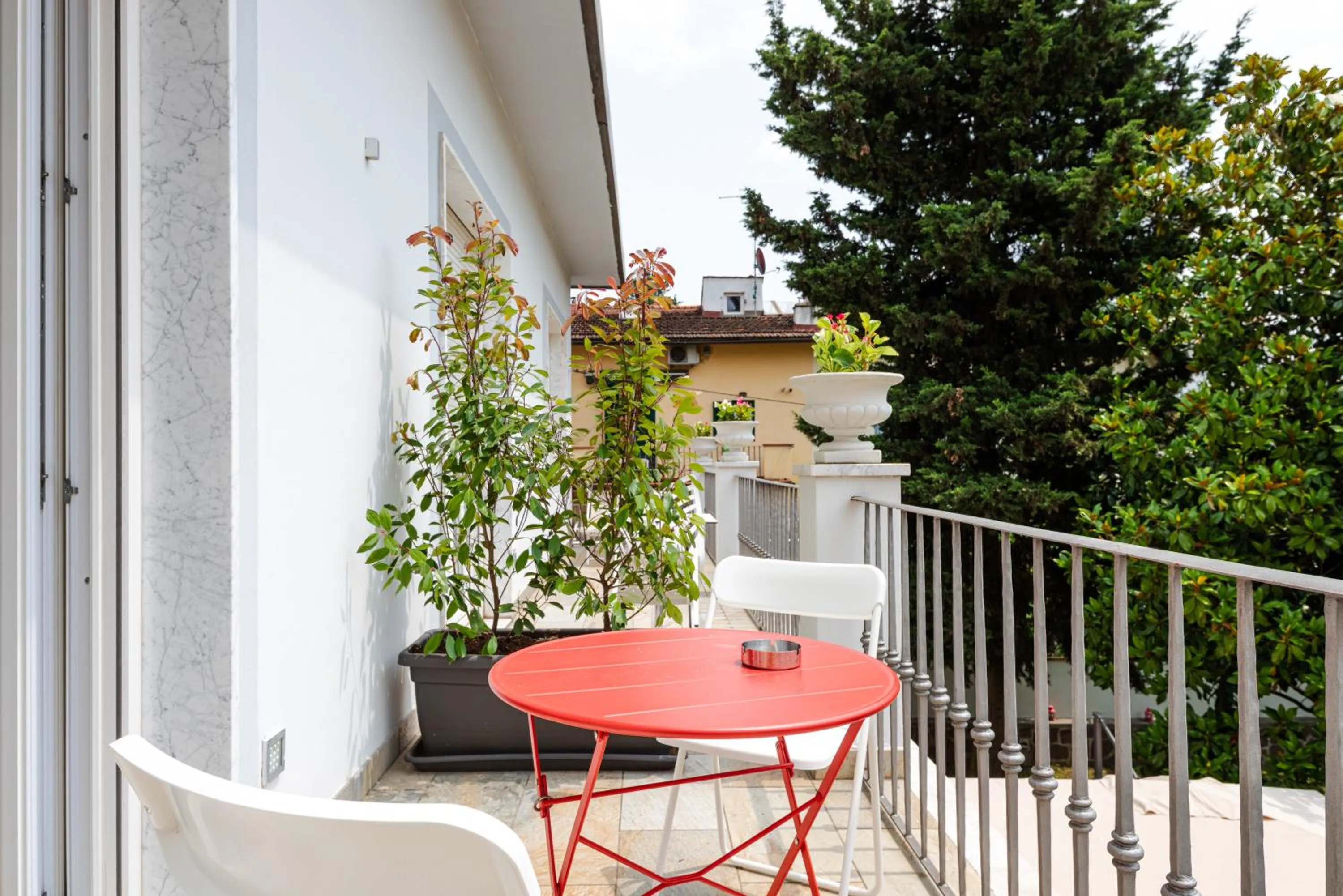 Balcony/Terrace in Florence Comfort B&B