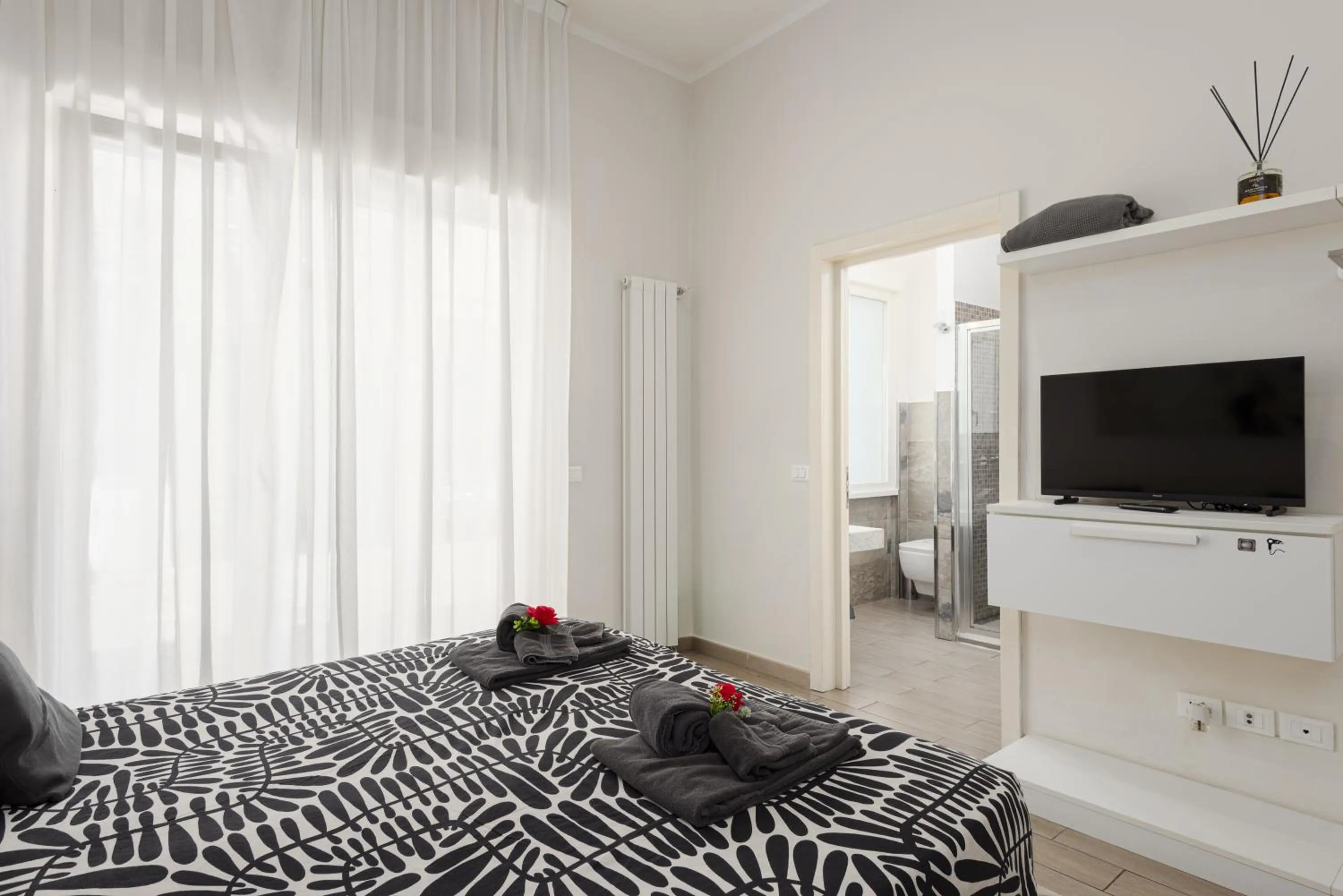 Bedroom, Bed in Florence Comfort B&B